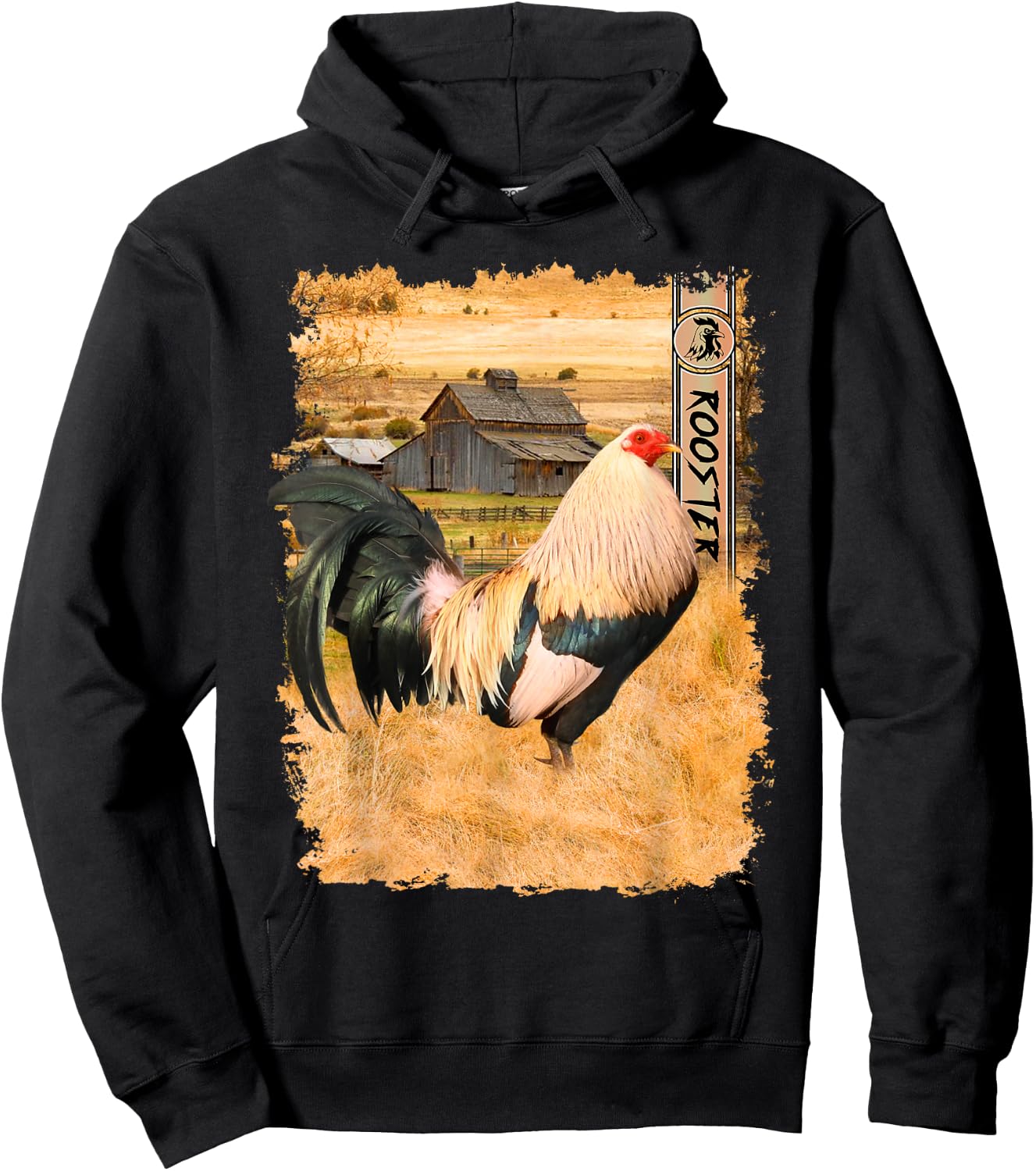 Rooster Cock Fight Enthusiast Small Hoodie - Hoodie | Black