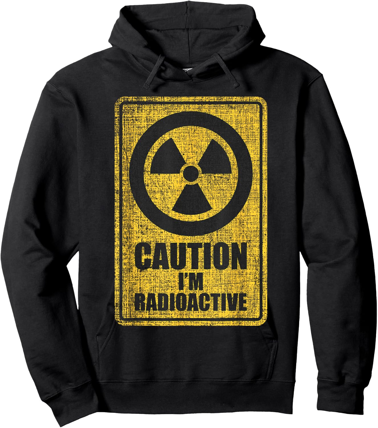 Caution I'm Radioactive - Radiation Therapy Chemo X-Ray Hoodie - Hoodie | Black