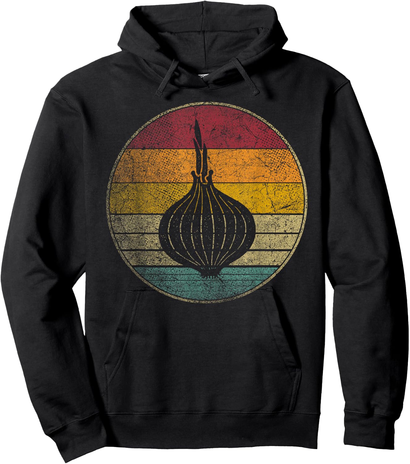 Onion Vegetable Cook Chef Farm Farmer Garden Food Plant Gift Hoodie - Hoodie | Black