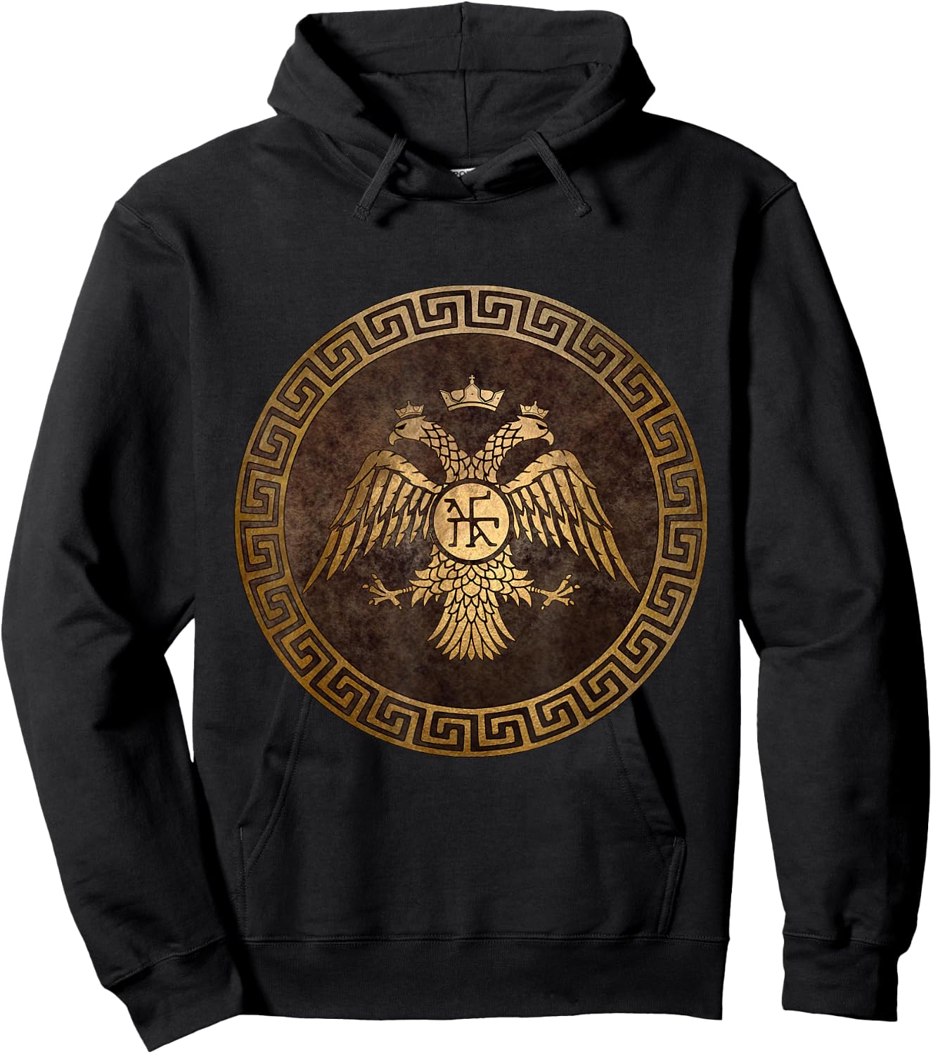 Byzantine Empire Symbol of Constantinople and the Emperor Hoodie - Hoodie | Black