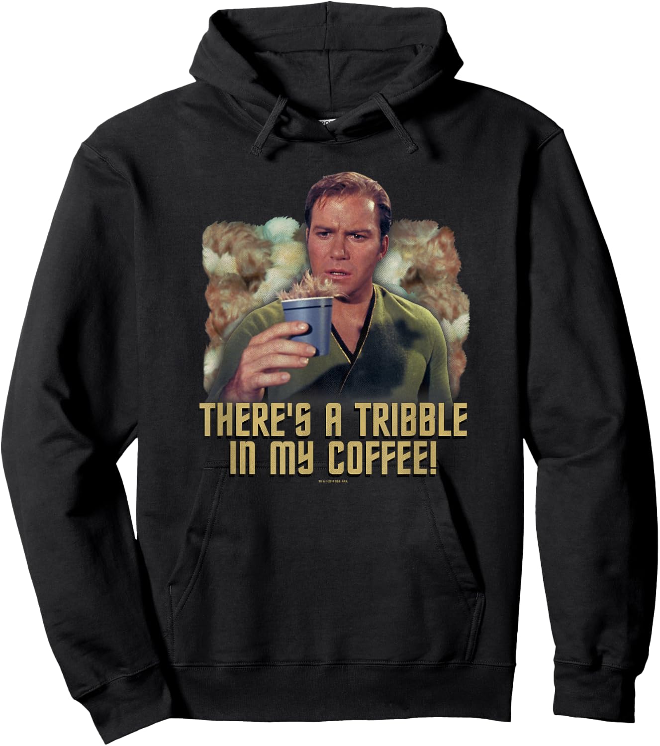 Star Trek Coffee Tribble Hoodie - Hoodie | Black