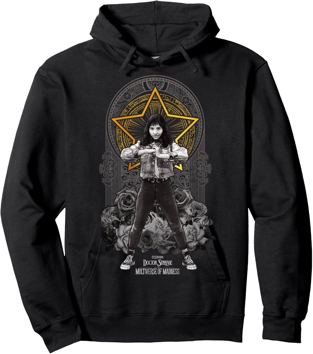Marvel Doctor Strange In The Multiverse Of Madness Star Hoodie - Hoodie | Black
