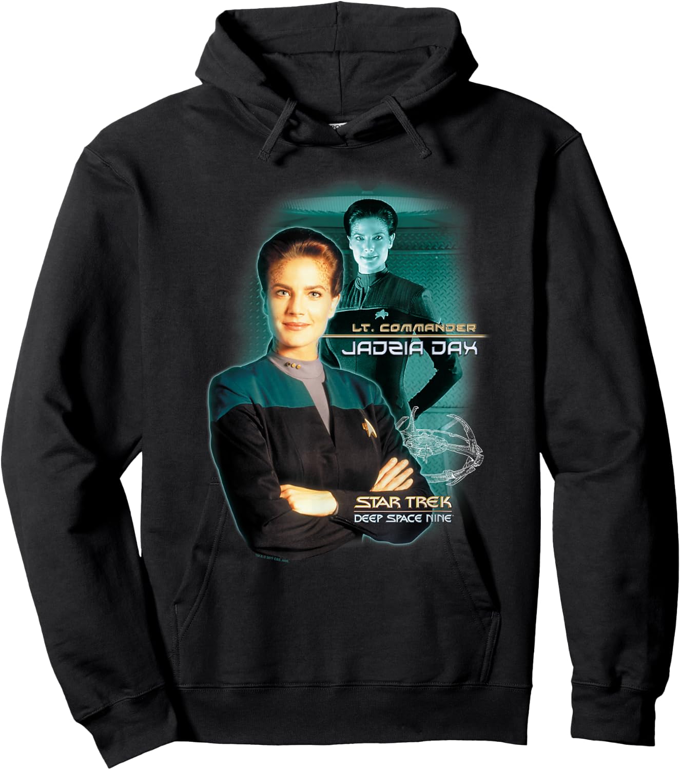 Star Trek Jadzia Dax Hoodie - Hoodie | Black