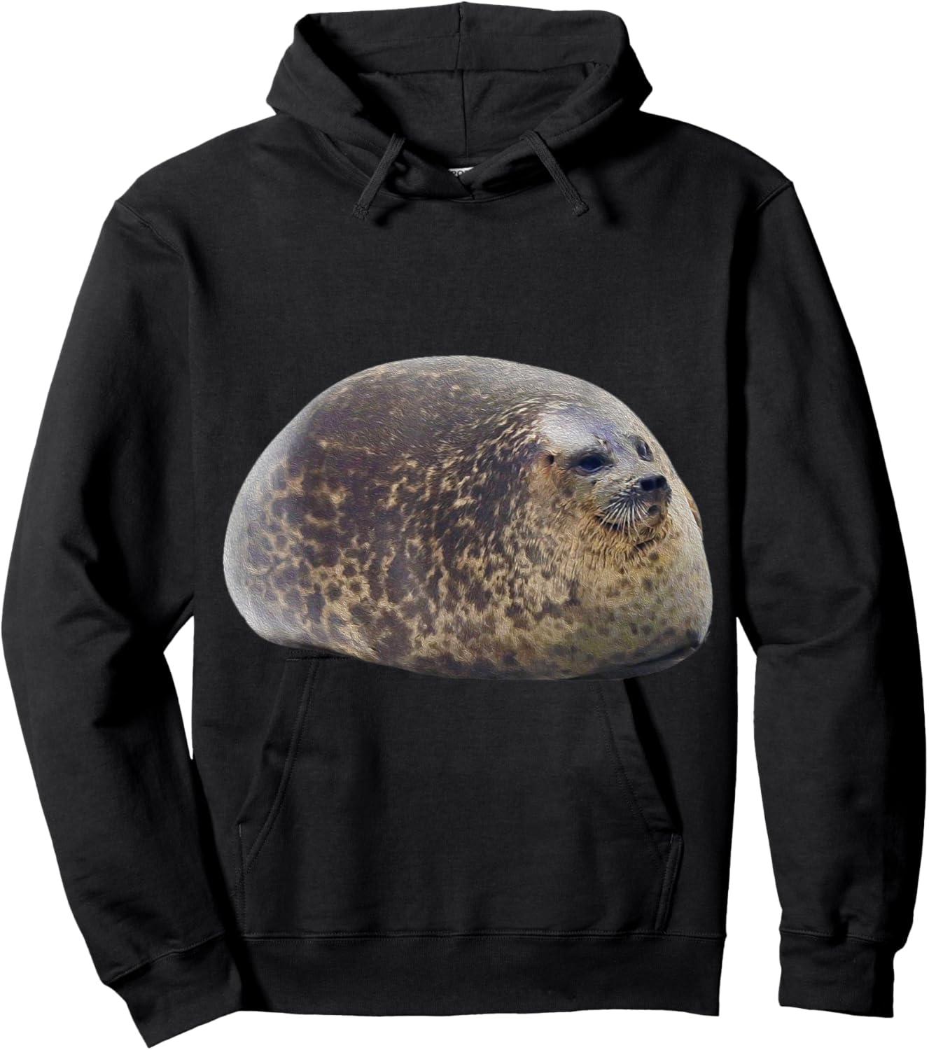 Chonky Seal Hoodie - Hoodie | Black