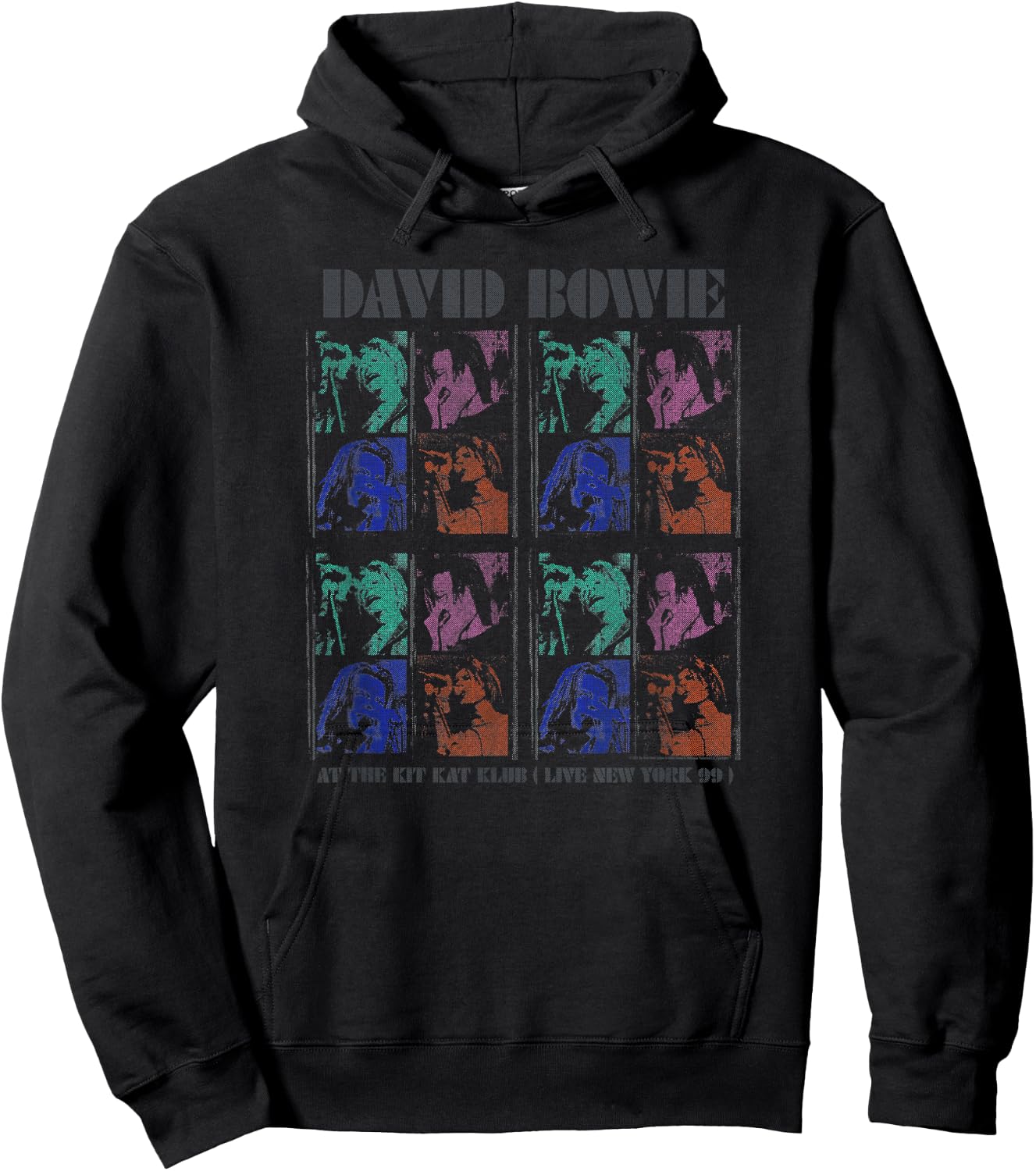 David Bowie - Kit Kat Klub New York 1999 Hoodie - Hoodie | Black