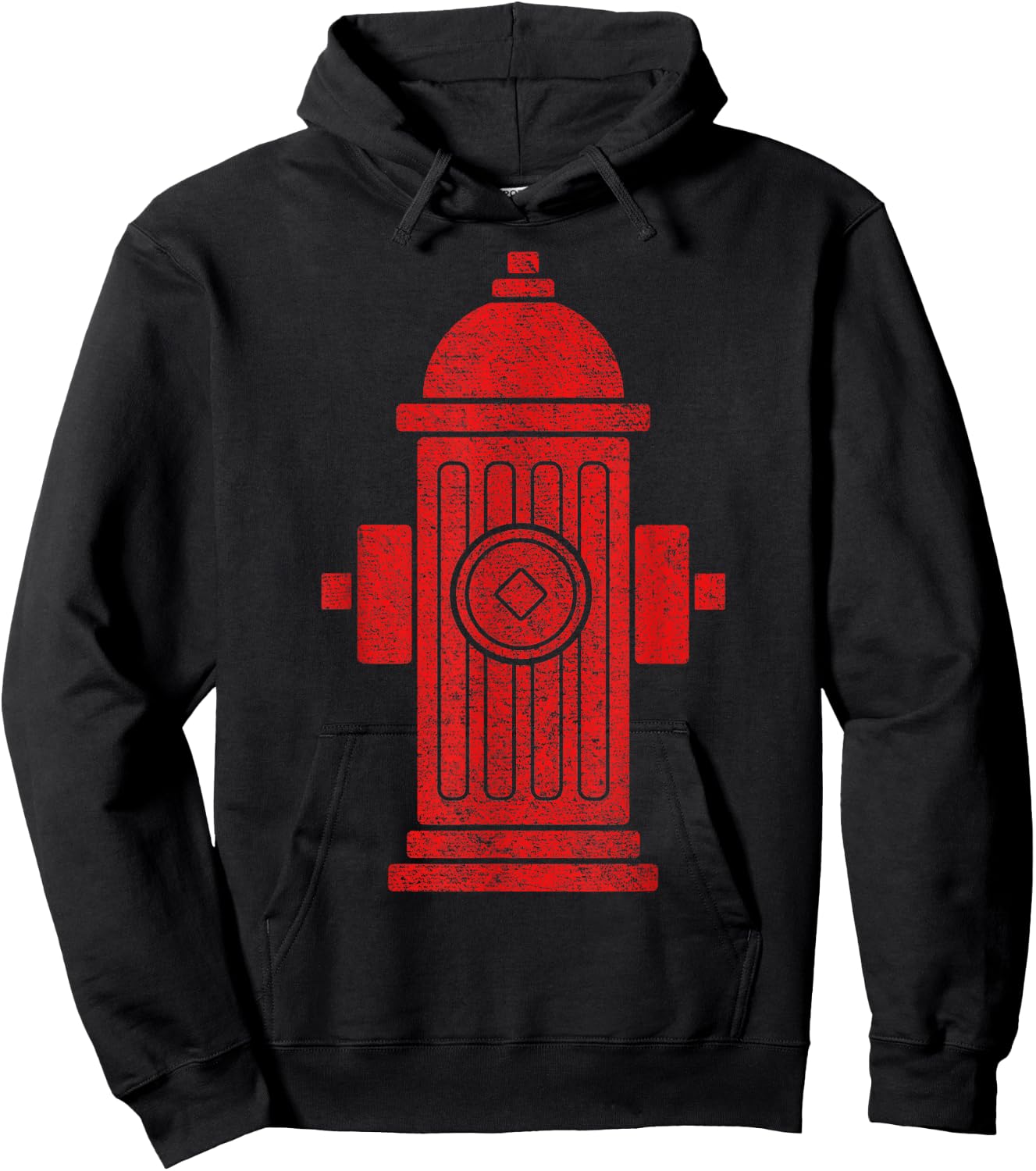 Fire Hydrant Halloween Costume Pretend I'm a Fire Hydrant Hoodie - Hoodie | Black