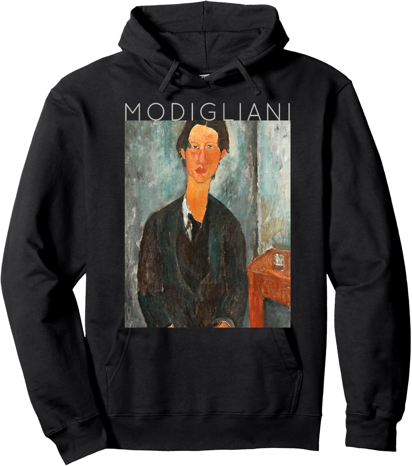 Amedeo Modigliani Chaim Soutine Painting Ideas for Artists Hoodie - Hoodie | Black