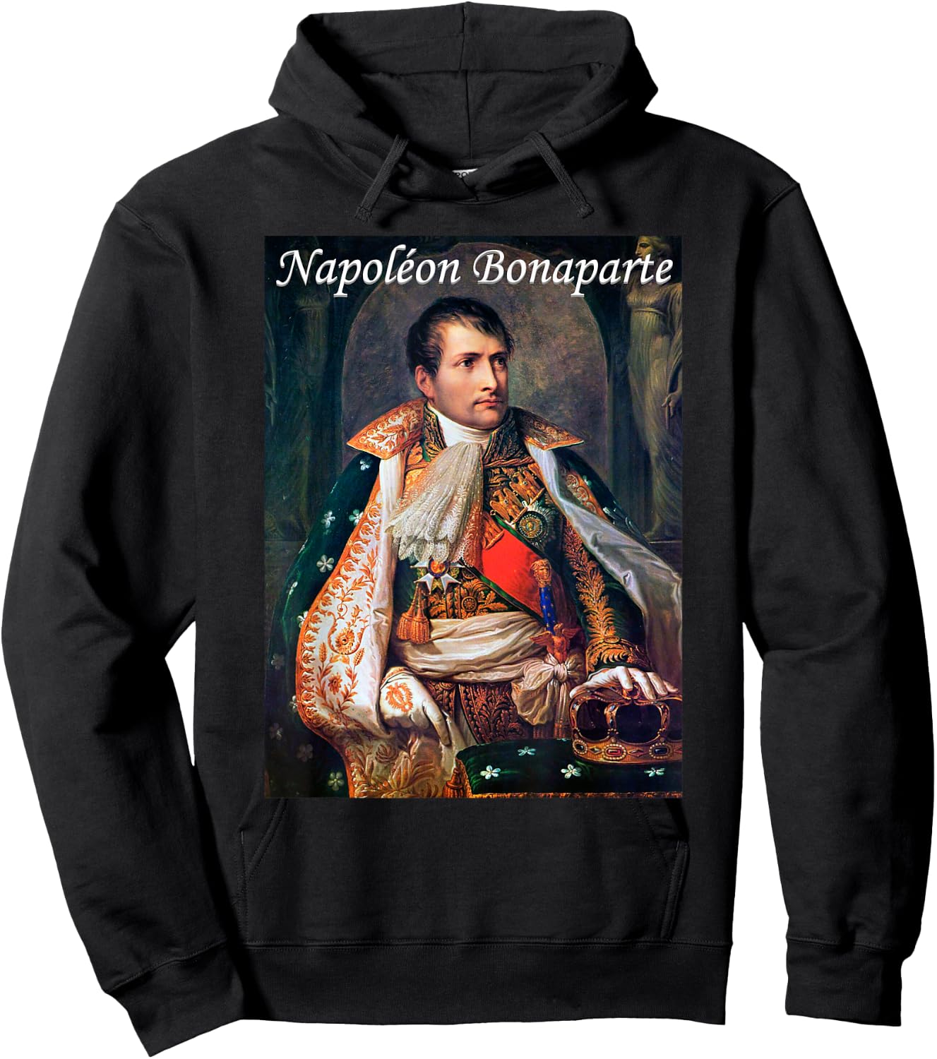 Napoleon Bonaparte Art Historic Napoleonic Wars History Item Hoodie - Hoodie | Black