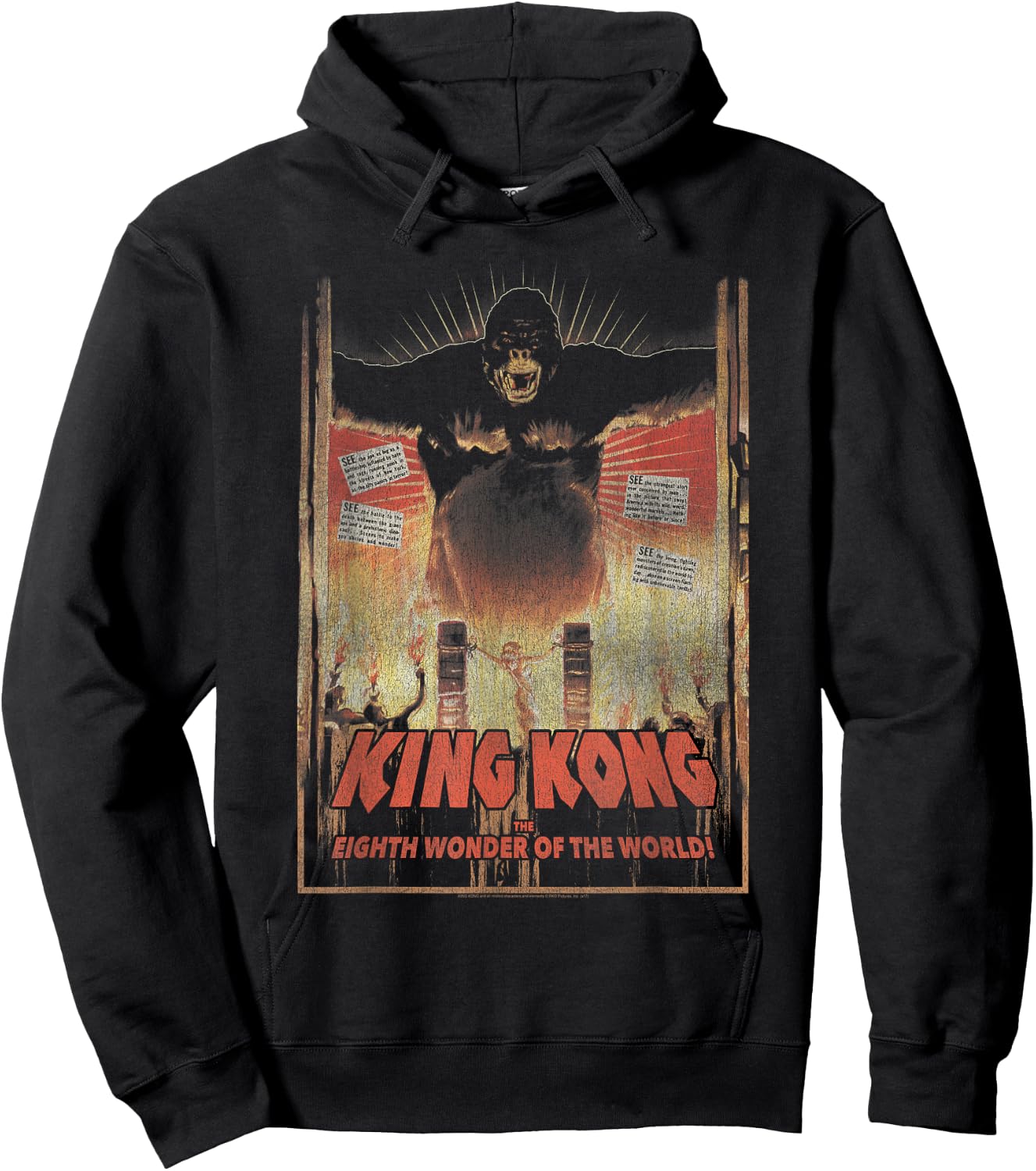 King Kong Eighth Wonder of The World Hoodie - Hoodie | Black