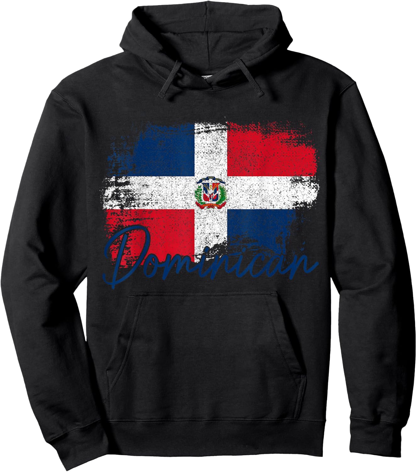Dominican Republic Flag Dominican Roots Hoodie - Hoodie | Black