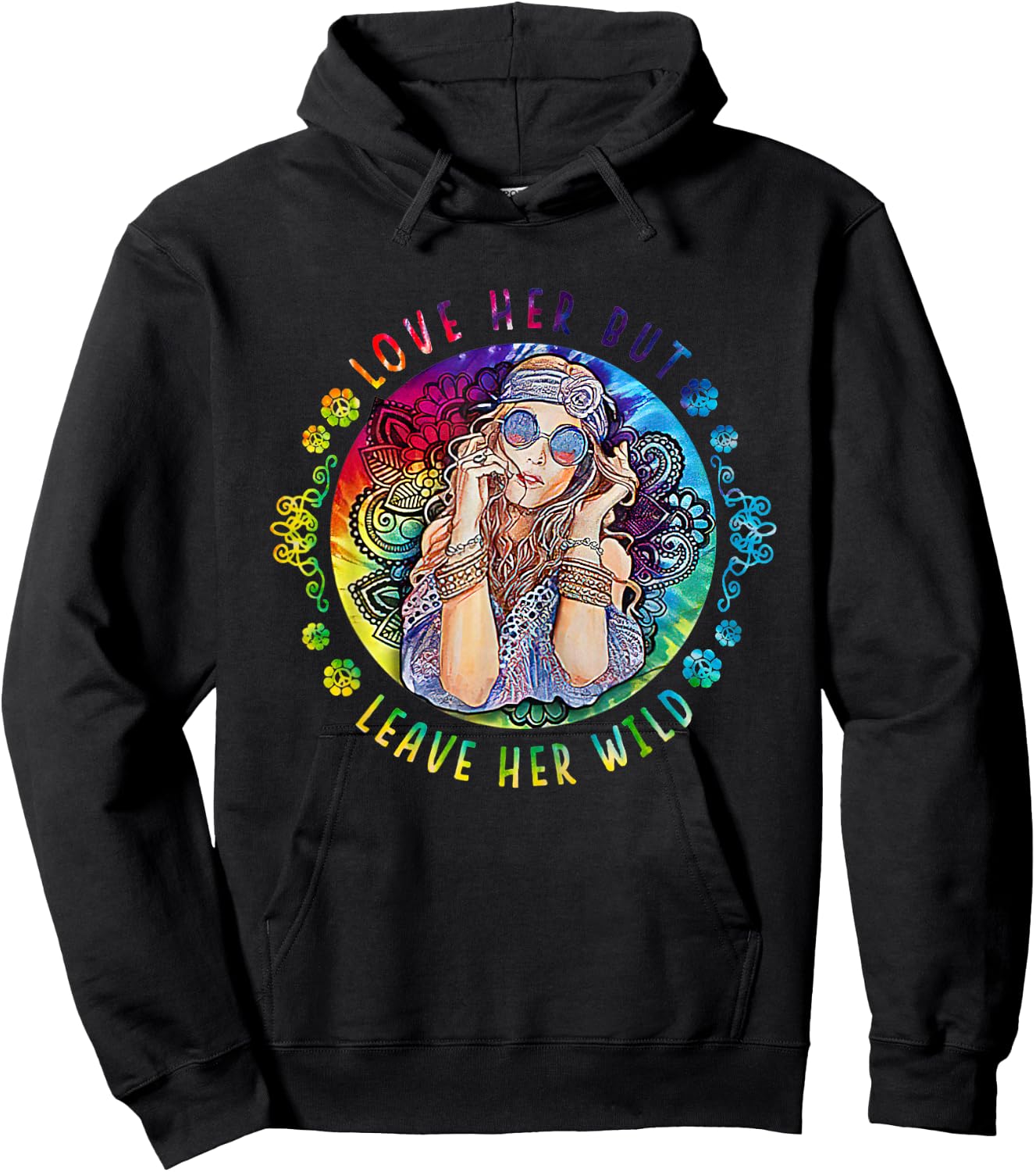Love Her But Leave Her Wild Apparel Hoodie - Hoodie | Black