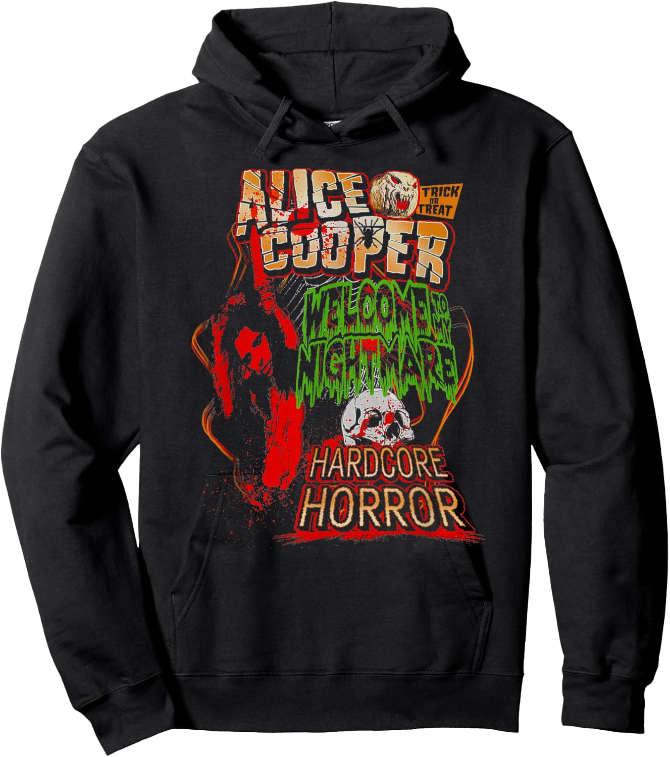 Alice Cooper – Hardcore Halloween Hoodie - Hoodie | Black