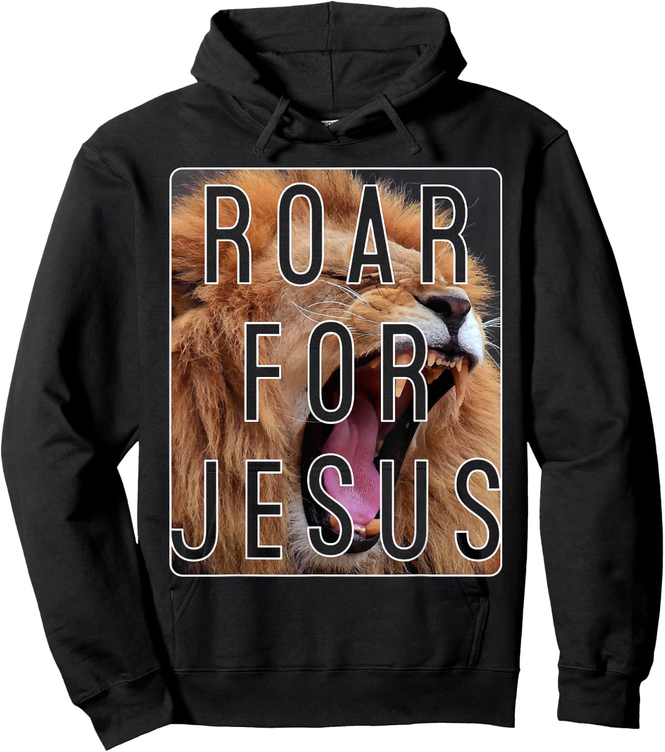 Vacation Bible School Shirt Wild About VBS Roar For Jesus Hoodie - Hoodie | Black