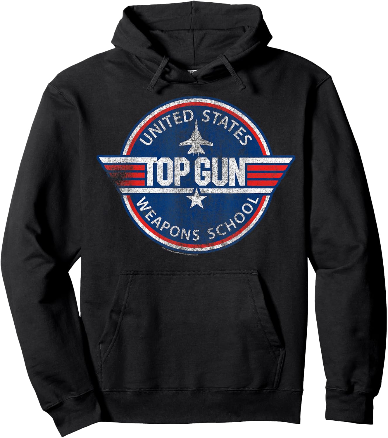 Ripple Junction x Top Gun Fighter Weapons School Hoodie - Hoodie | Black