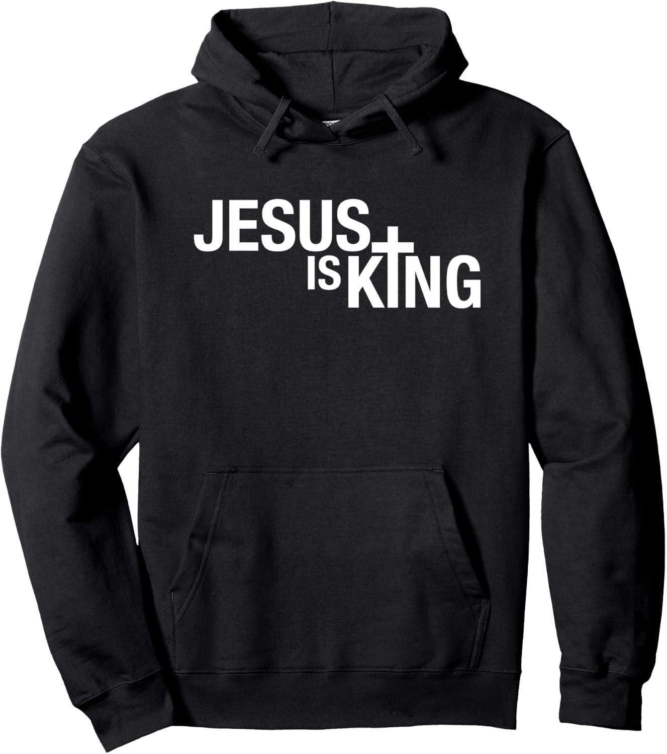 Jesus is King Hoodie - Hoodie | Black