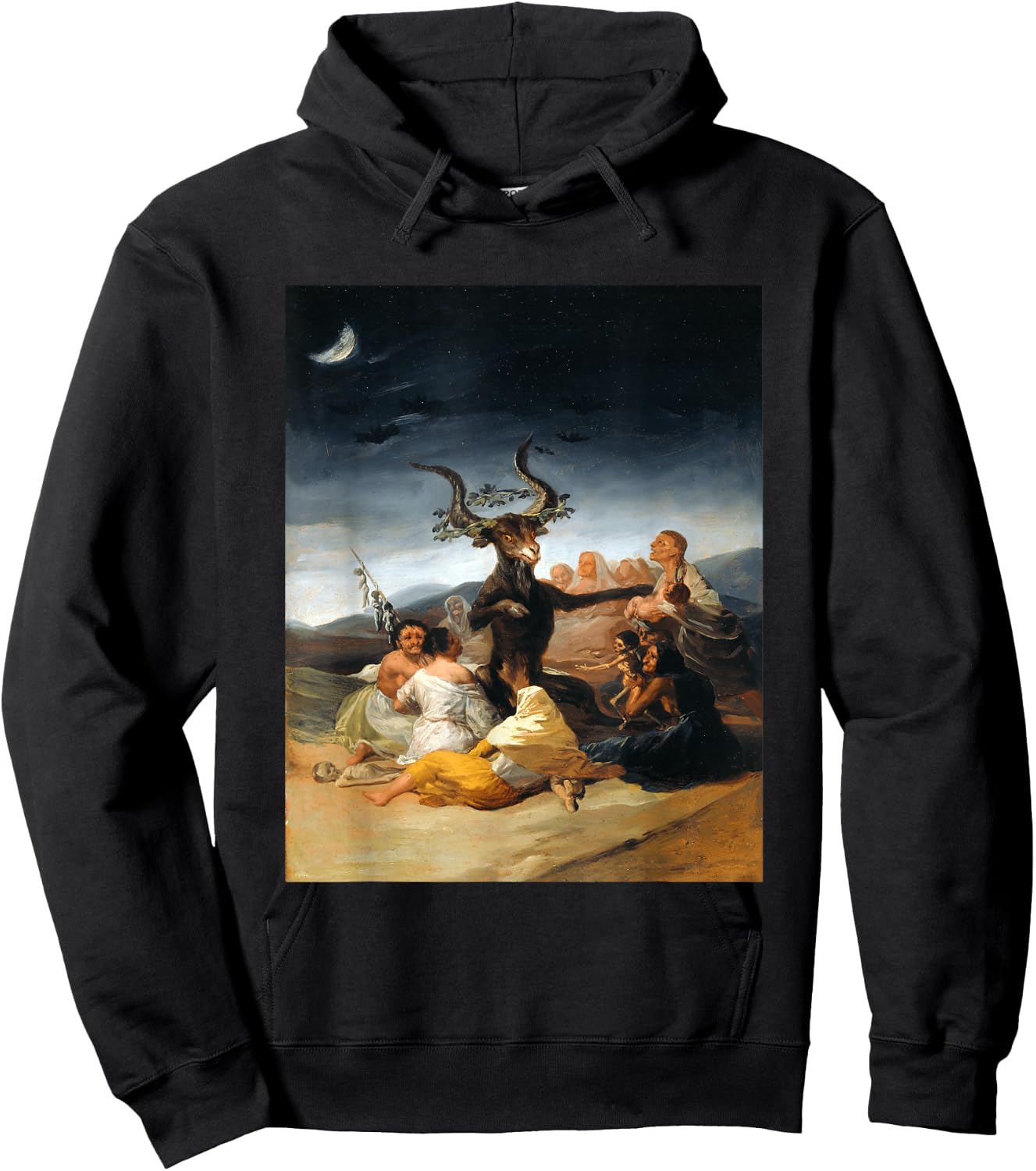 Witches' Sabbath by Francisco de Goya Hoodie - Hoodie | Black