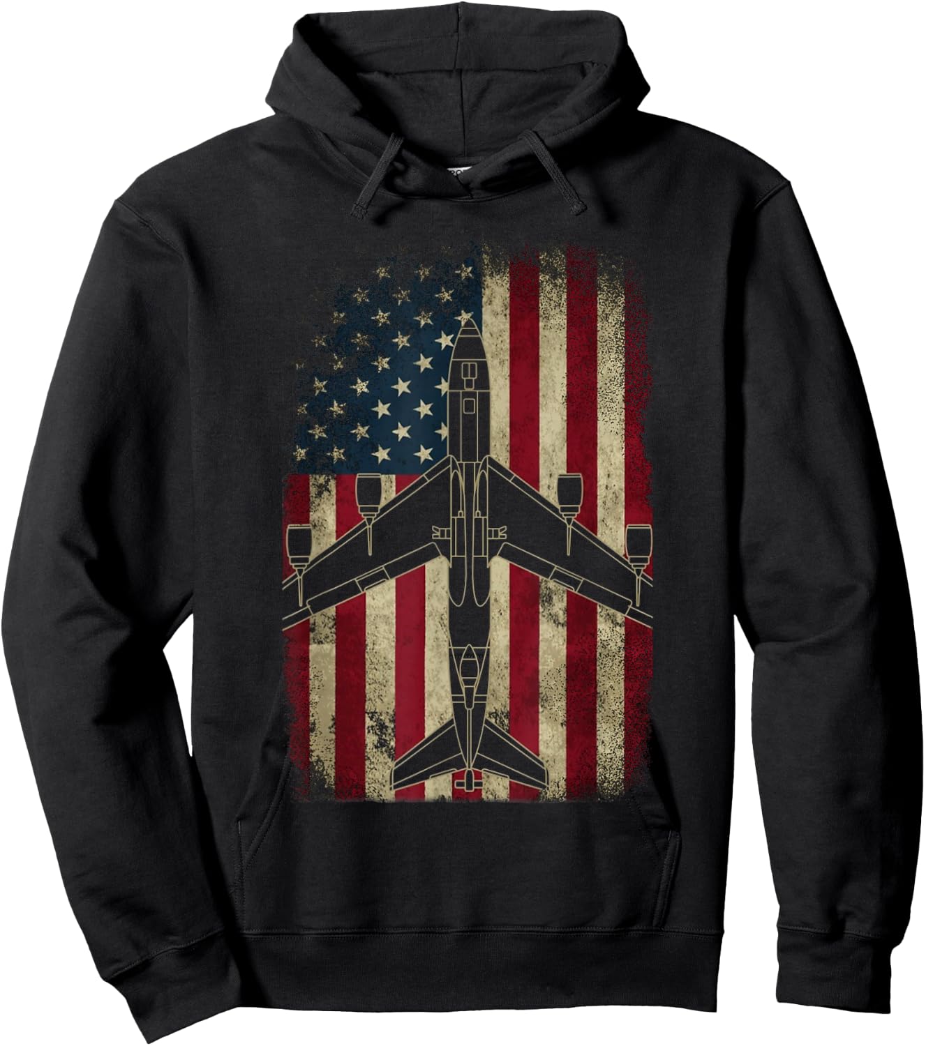 Fores KC-135 STRATOTANKER WALL FLAG Hoodie - Hoodie | Black
