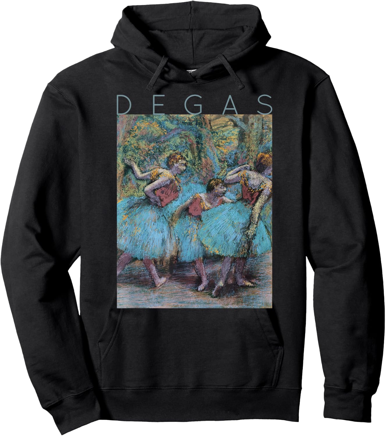 Edgar Degas Dancer for Artist and Ballerina Hoodie - Hoodie | Black