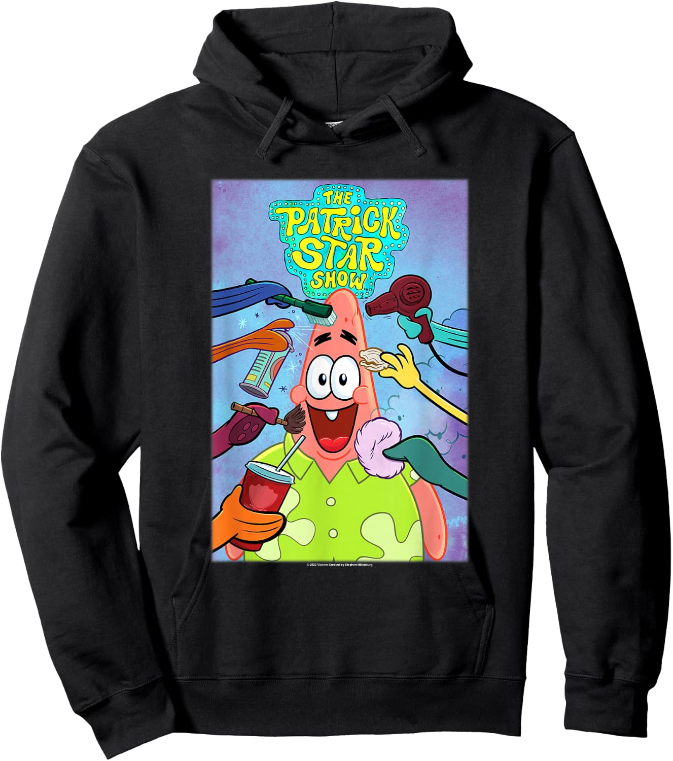 The Patrick Star Show Superstar Hoodie - Hoodie | Black