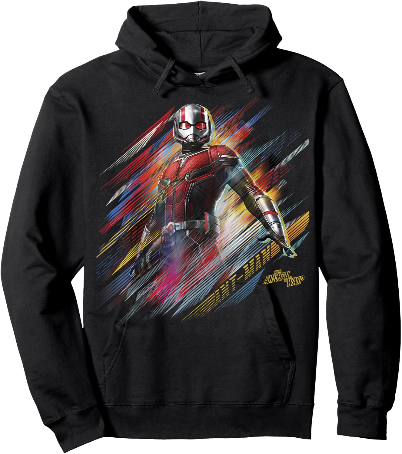 Marvel Ant-Man & The Wasp Abstract Shutter Graphic Hoodie - Hoodie | Black