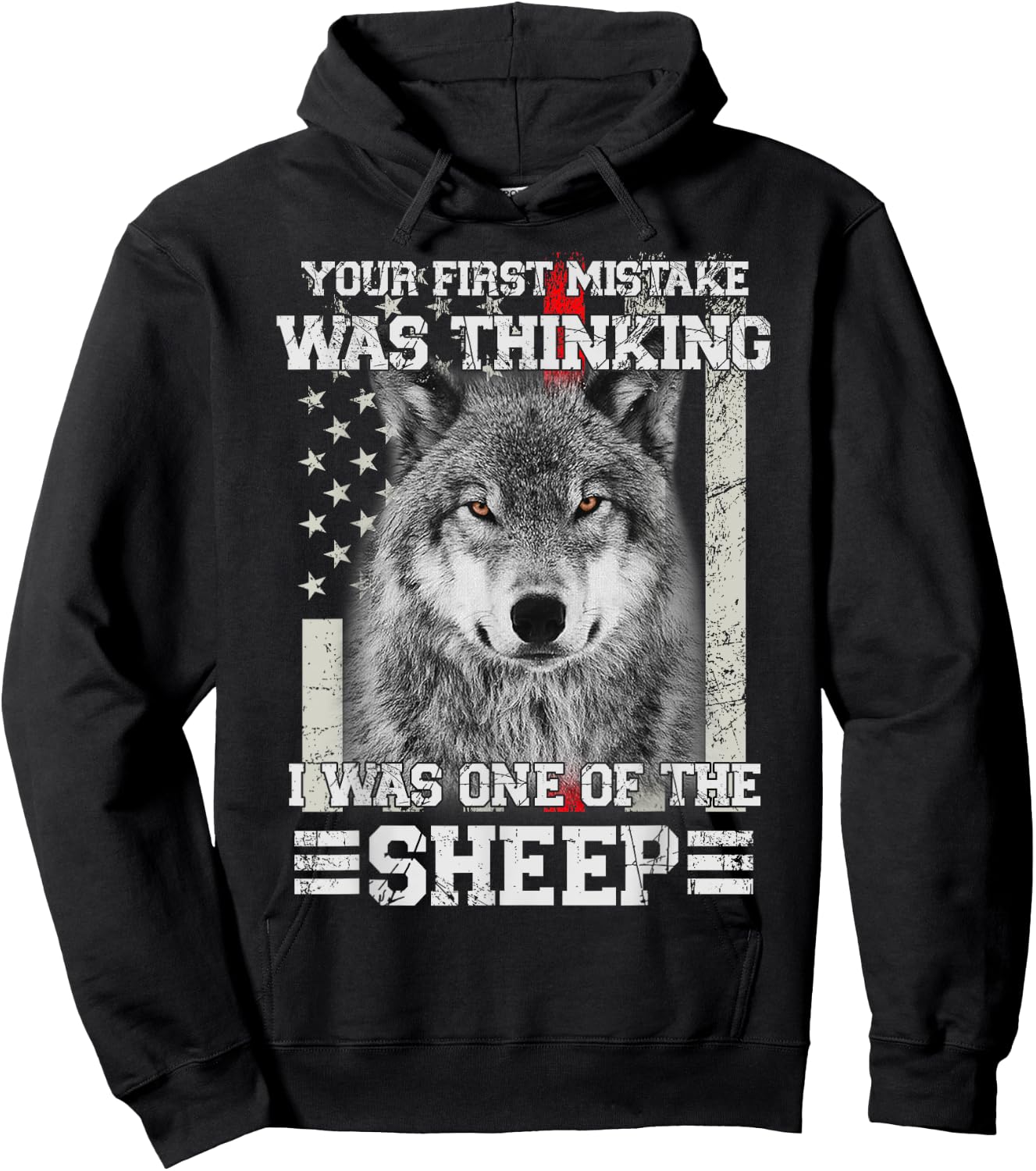 Your first mistake thinking I was one of Sheep fire fighter Hoodie - Hoodie | Black