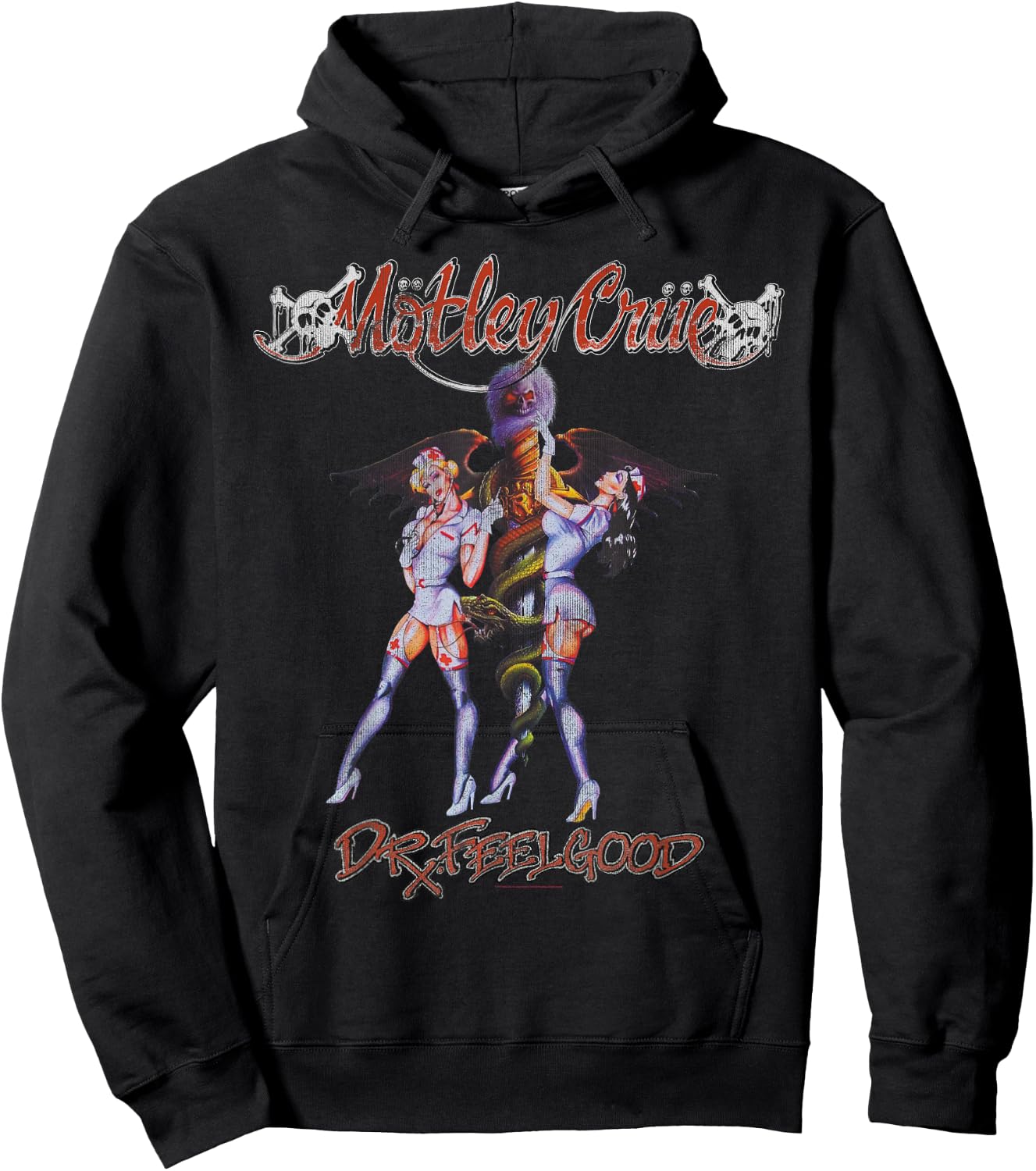 Mötley Crüe - Dr. Feelgood Hoodie - Hoodie | Black