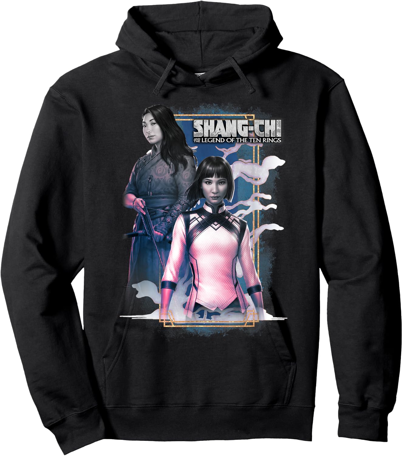 Marvel Shang-Chi Girl Team Poster Hoodie - Hoodie | Black