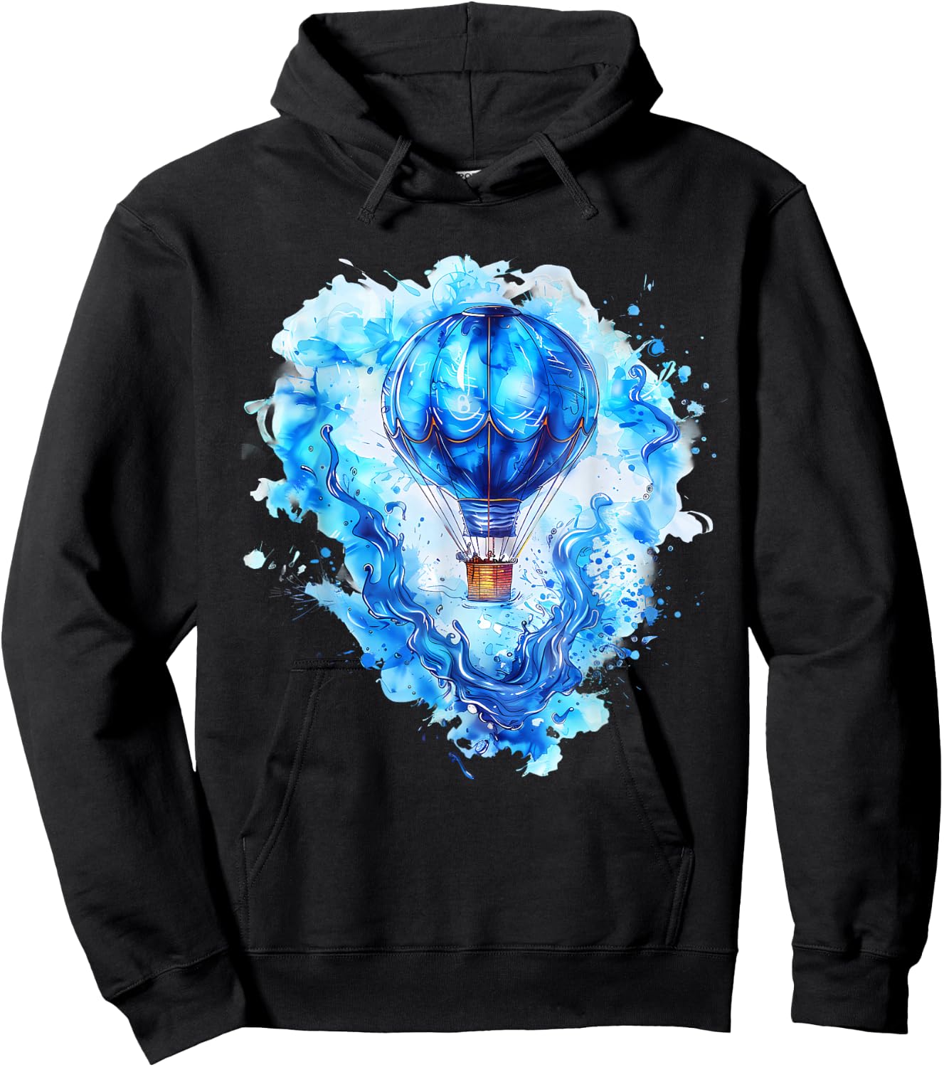 Hot Air Balloon Ride Festival Hot Air Ballooning Hoodie - Hoodie | Black