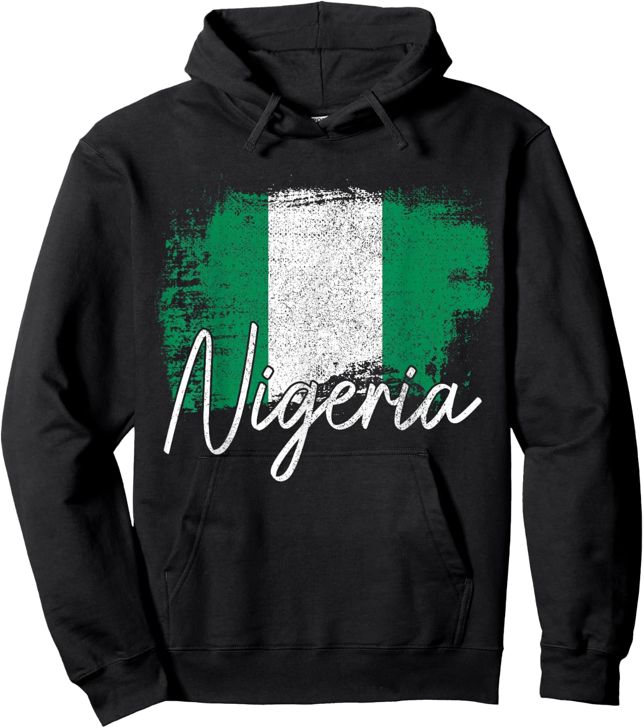 Nigeria Flag Nigerian Pride Roots Hoodie - Hoodie | Black