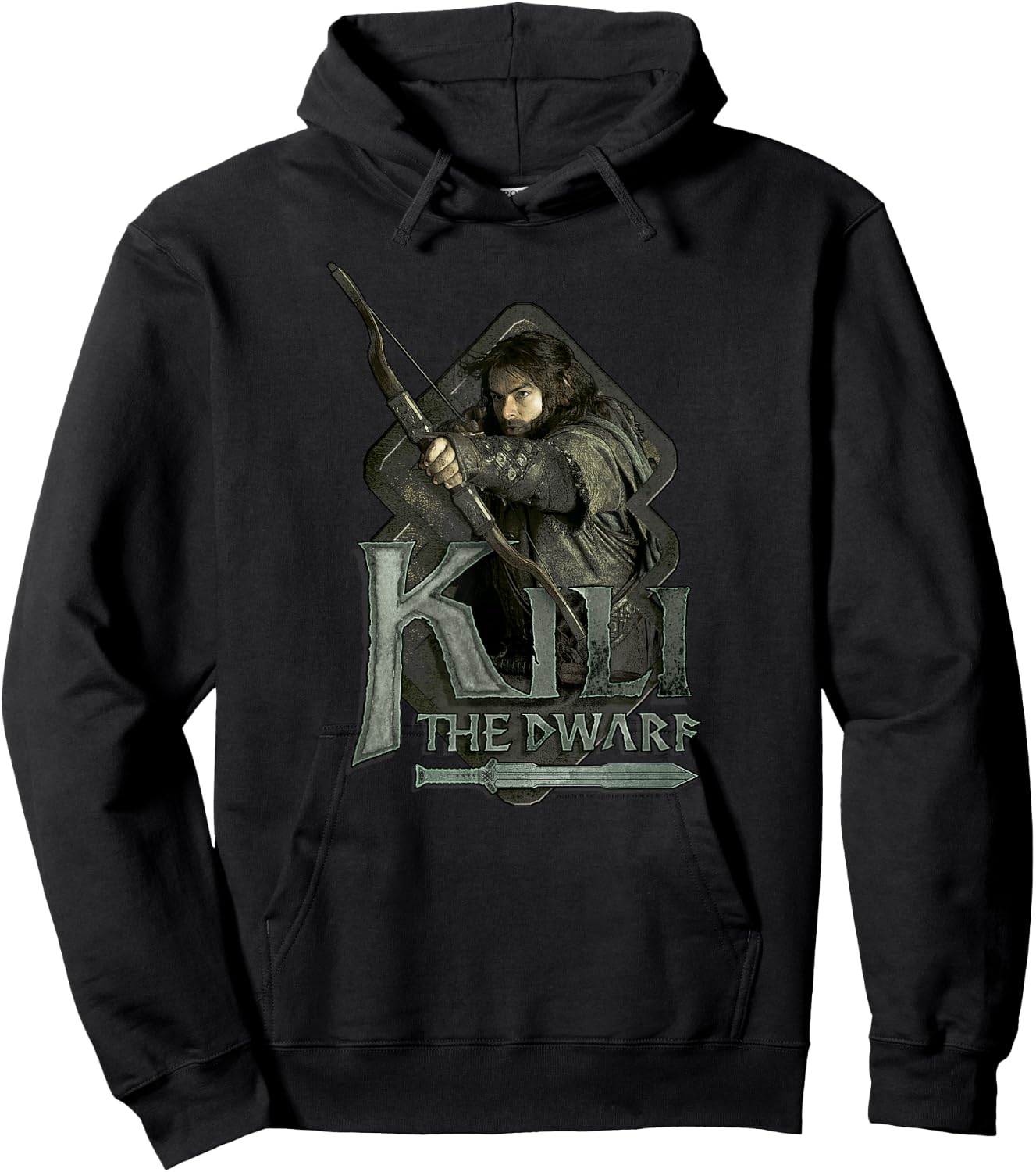 Hobbit Kili Hoodie - Hoodie | Black