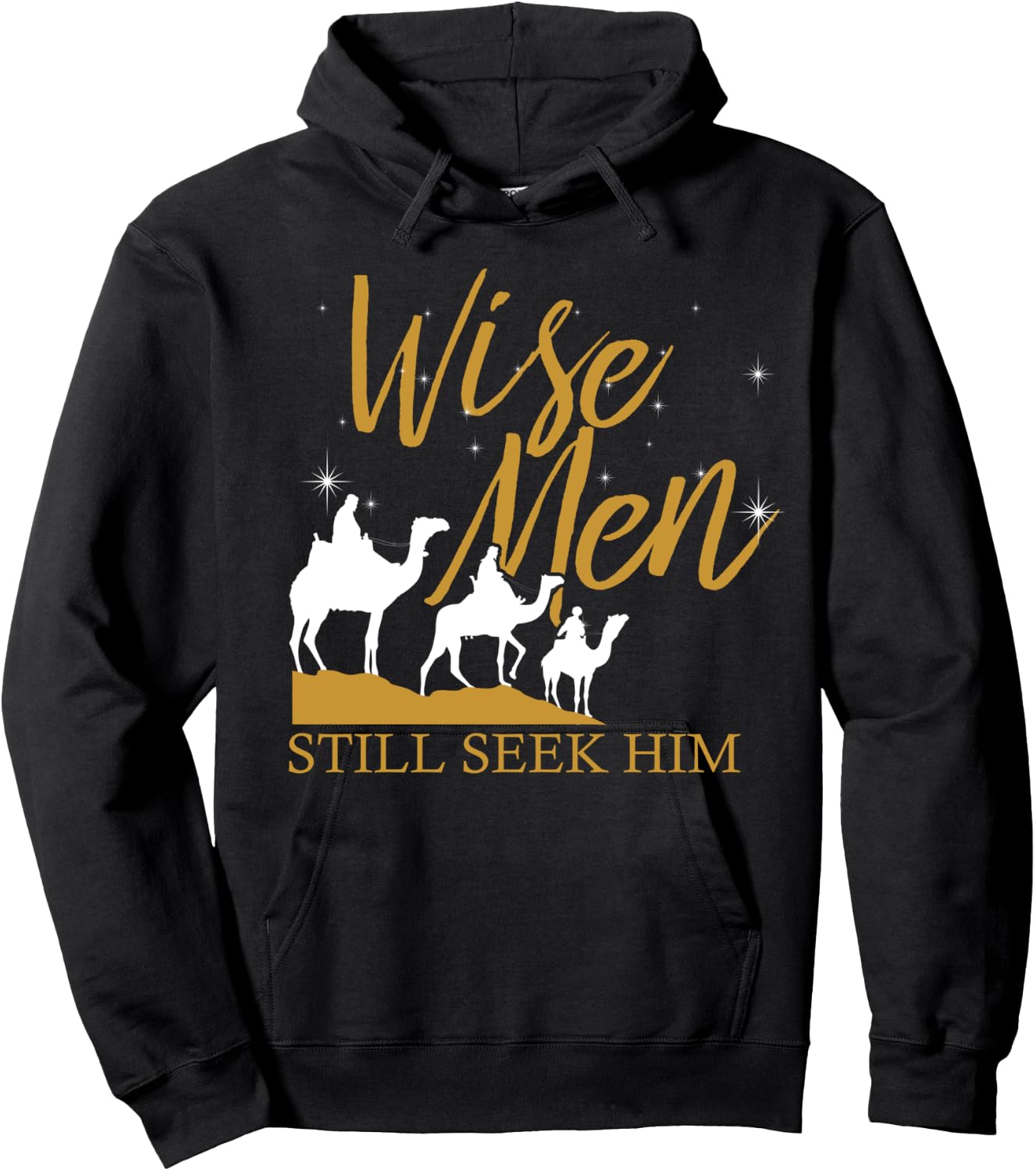 Wise Men Still Seek Him Holy Bible Prayer Hoodie - Hoodie | Black