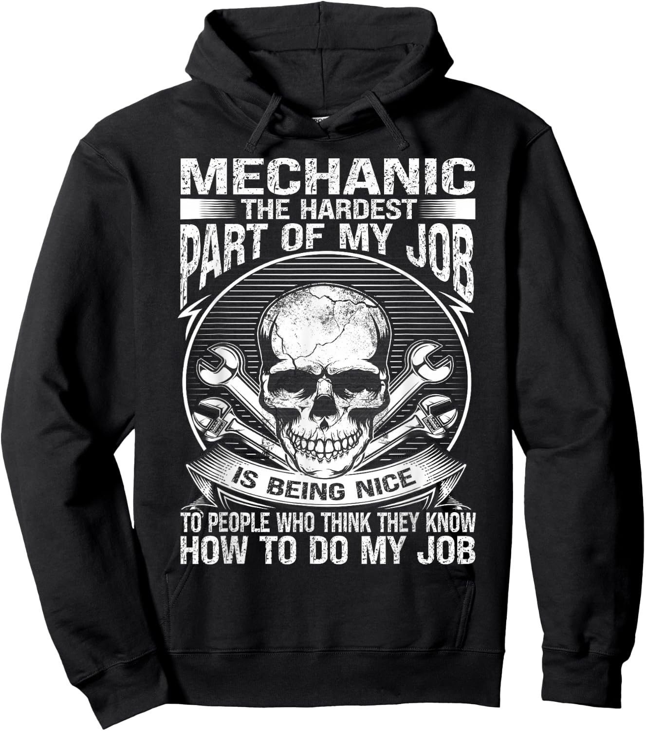 Mechanic Car Guy Auto Mechanic Hoodie - Hoodie | Black