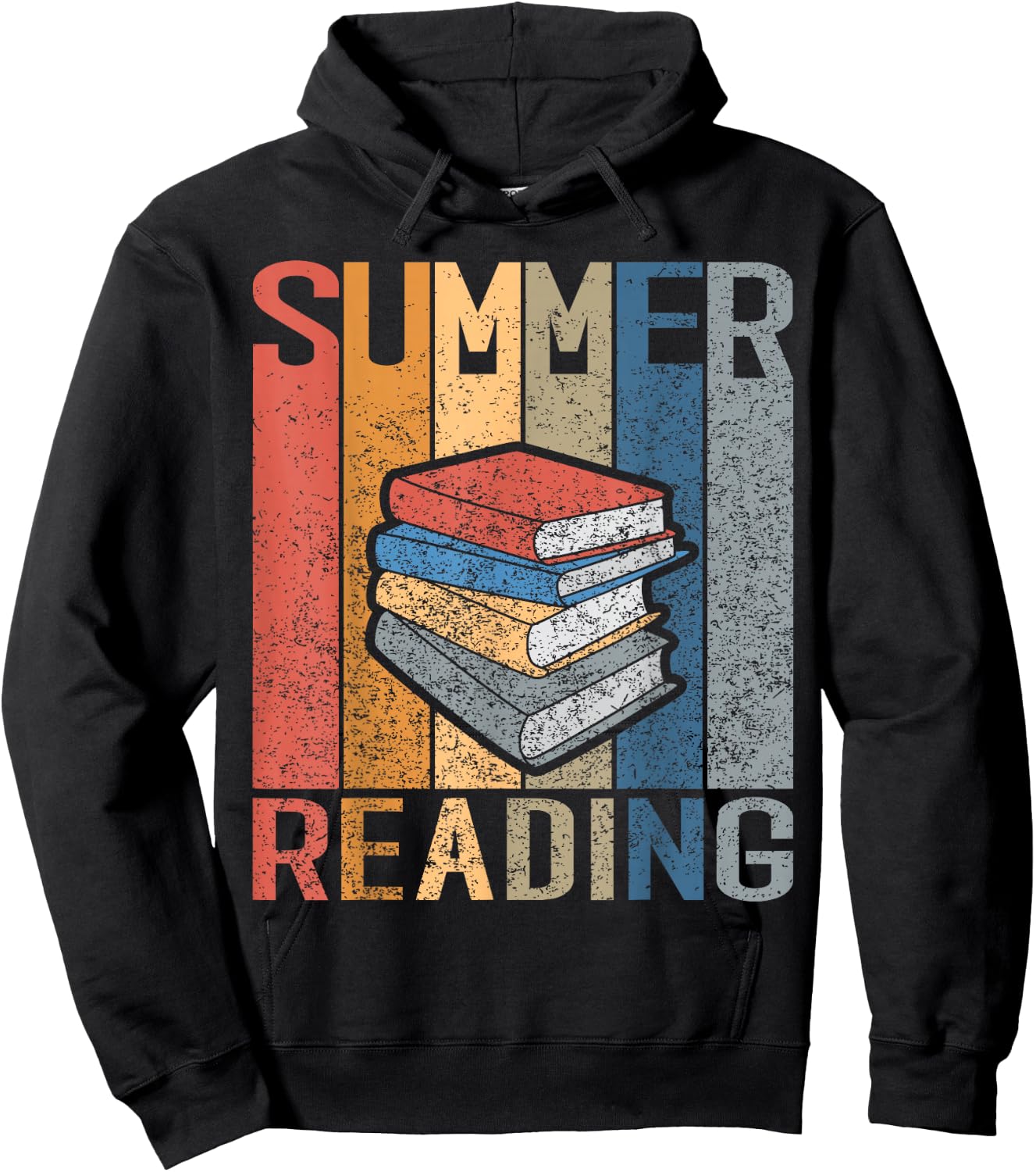 Summer Reading Books Hoodie - Hoodie | Black