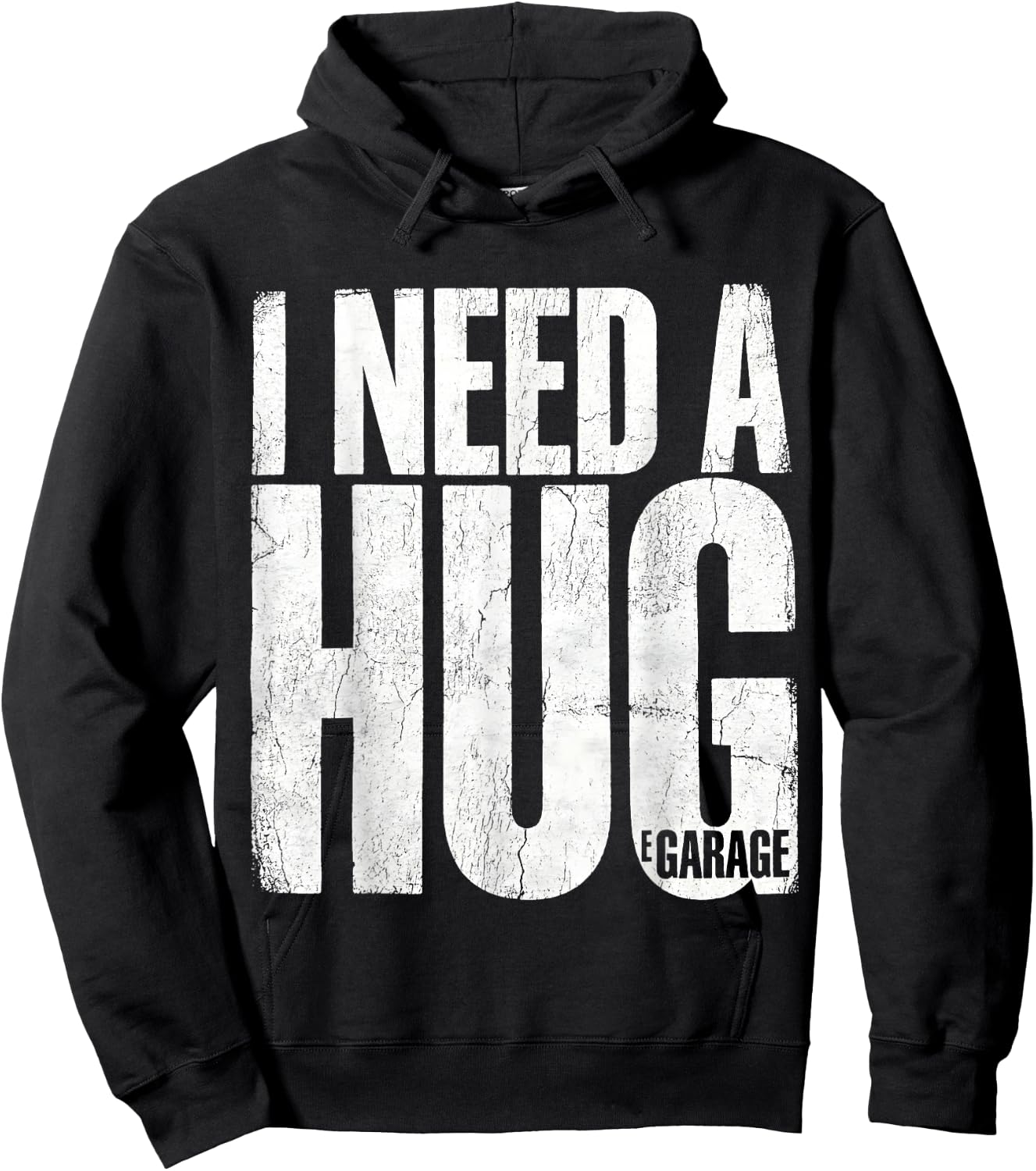 I Need A Huge Garage Funny Car Enthusiast Mechanic Retro Hoodie - Hoodie | Black