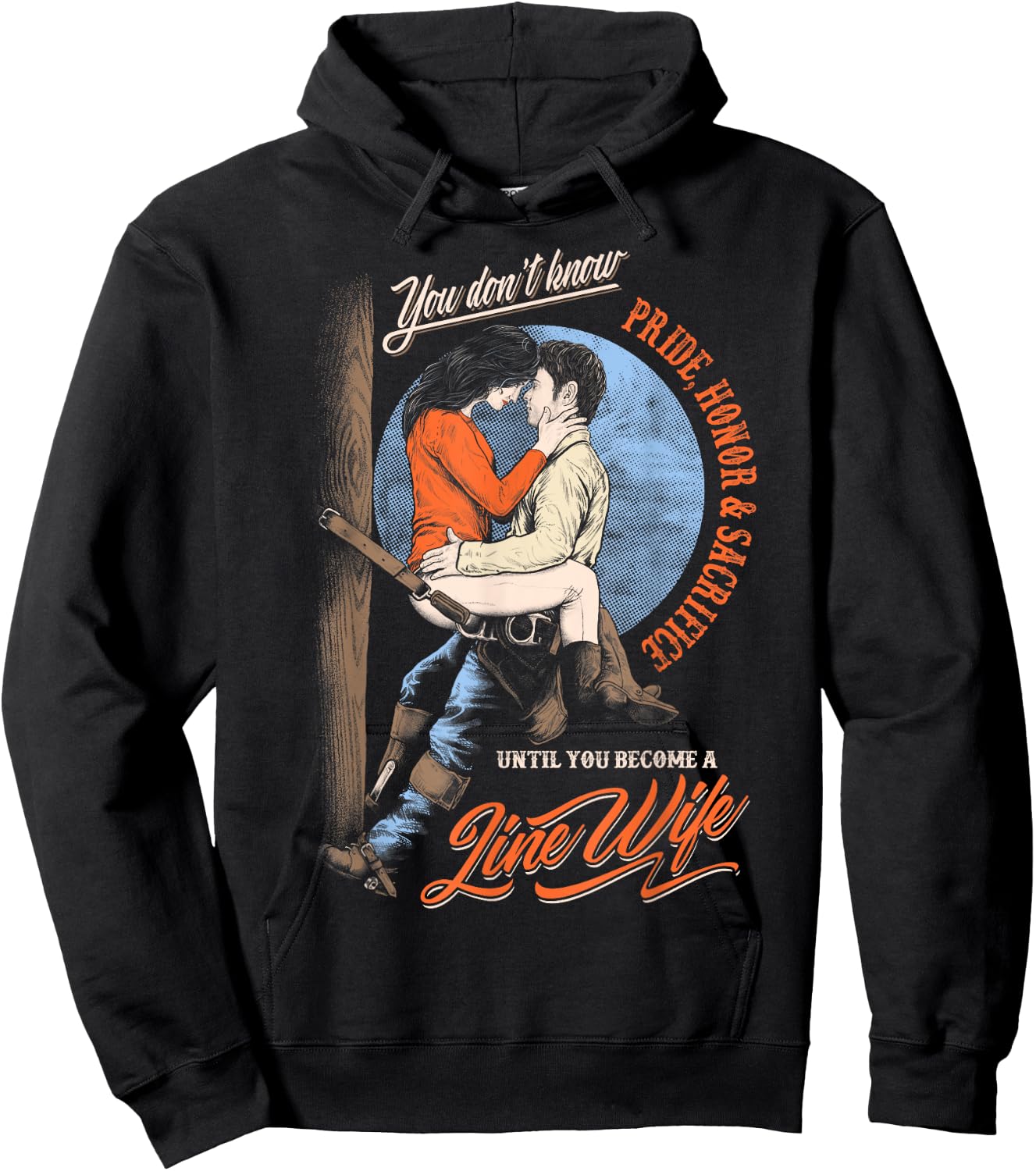 Until You Become A Linewife- Lineman Wife Hoodie - Hoodie | Black
