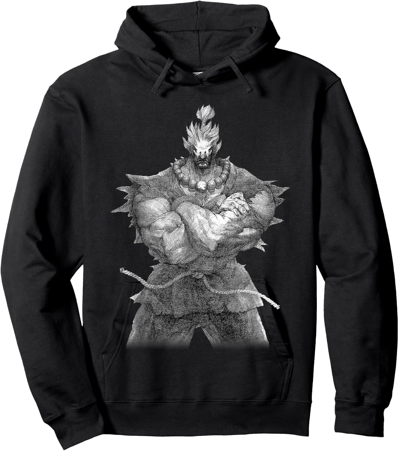 STREET FIGHTER Master of the fist : Akuma Hoodie - Hoodie | Black