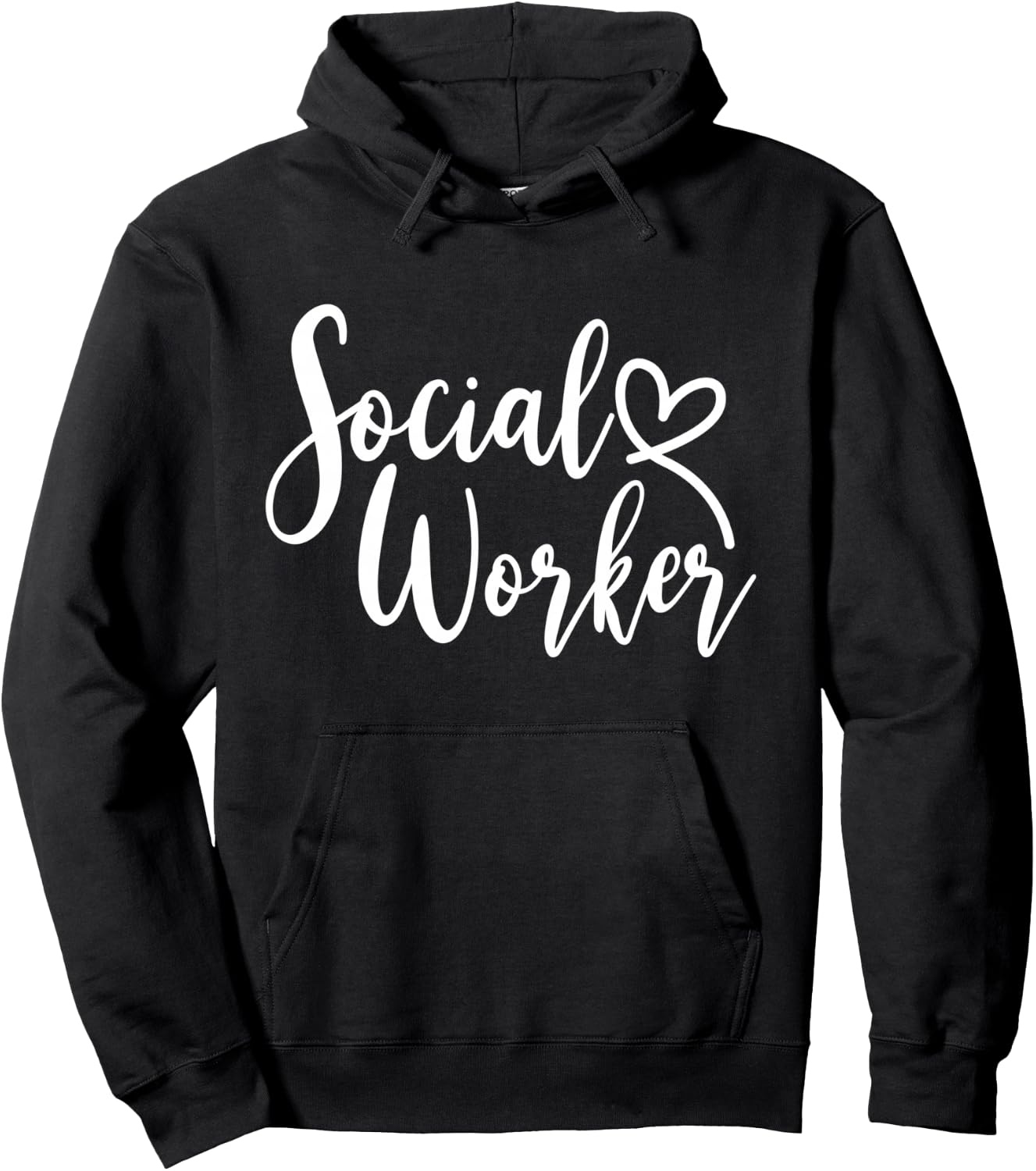 Social Worker Social Worker Social Worker Hoodie - Hoodie | Black