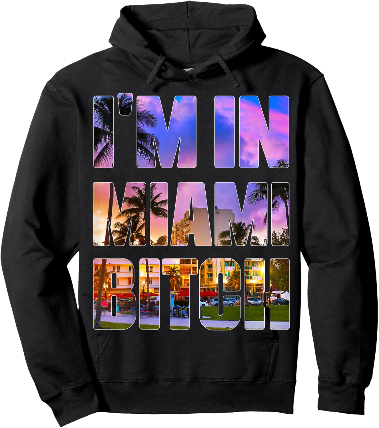 I'm In New York Bitch City Represent Parody Hoodie - Hoodie | Black