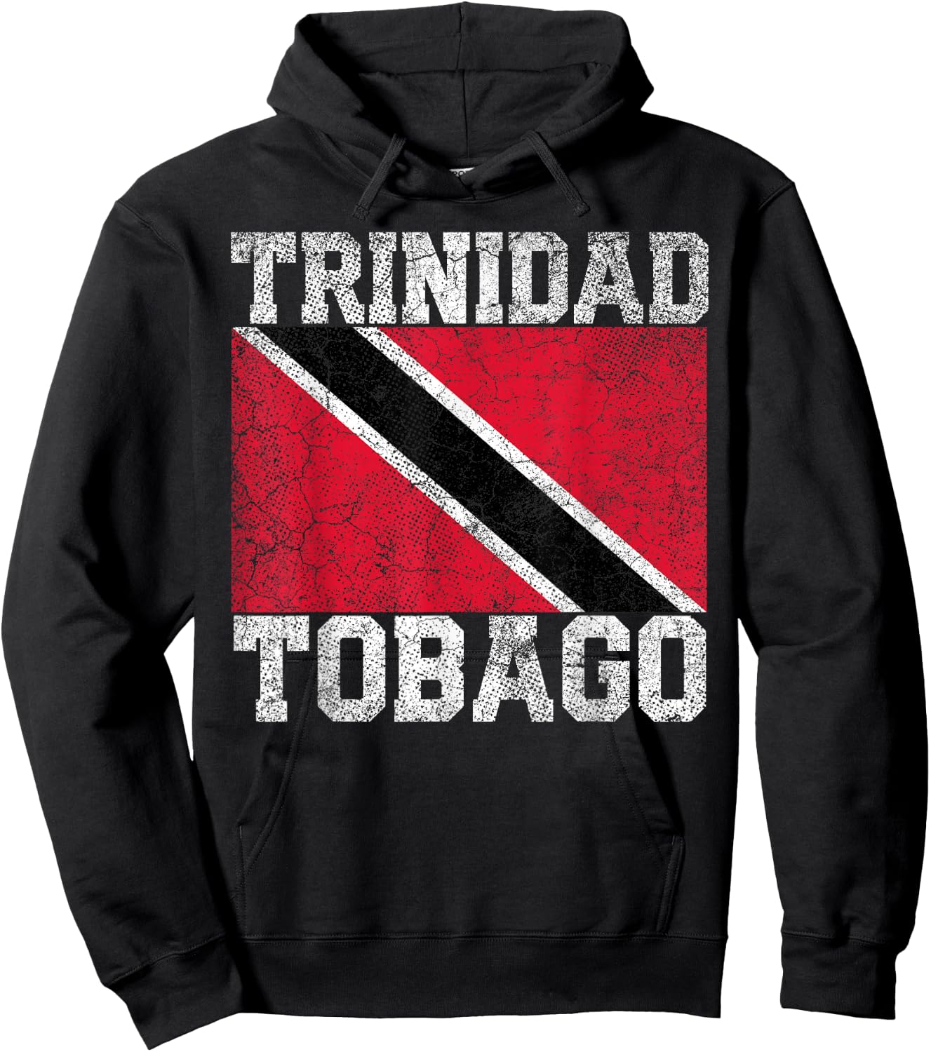 Trinidad and Tobago Flag National Pride Roots Country Family Hoodie - Hoodie | Black