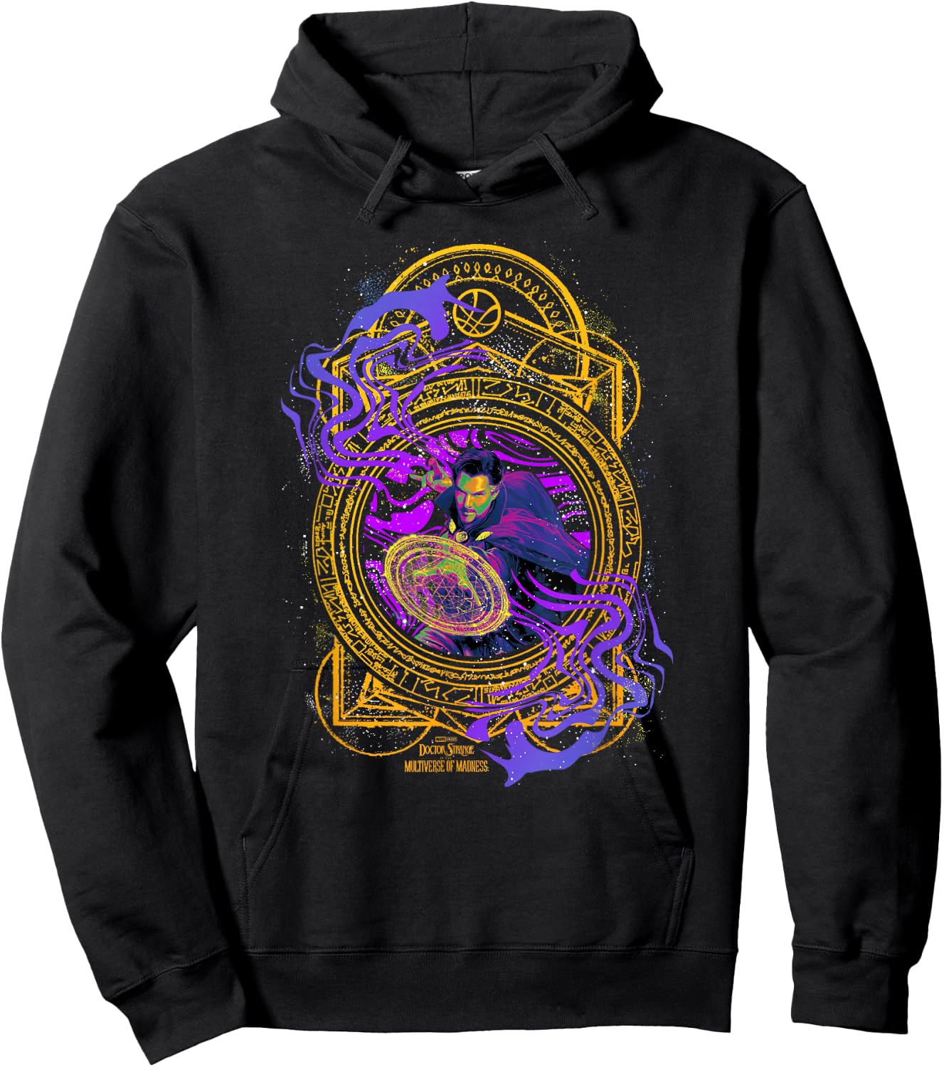 Marvel Doctor Strange in The Multiverse of Madness Portal Hoodie - Hoodie | Black