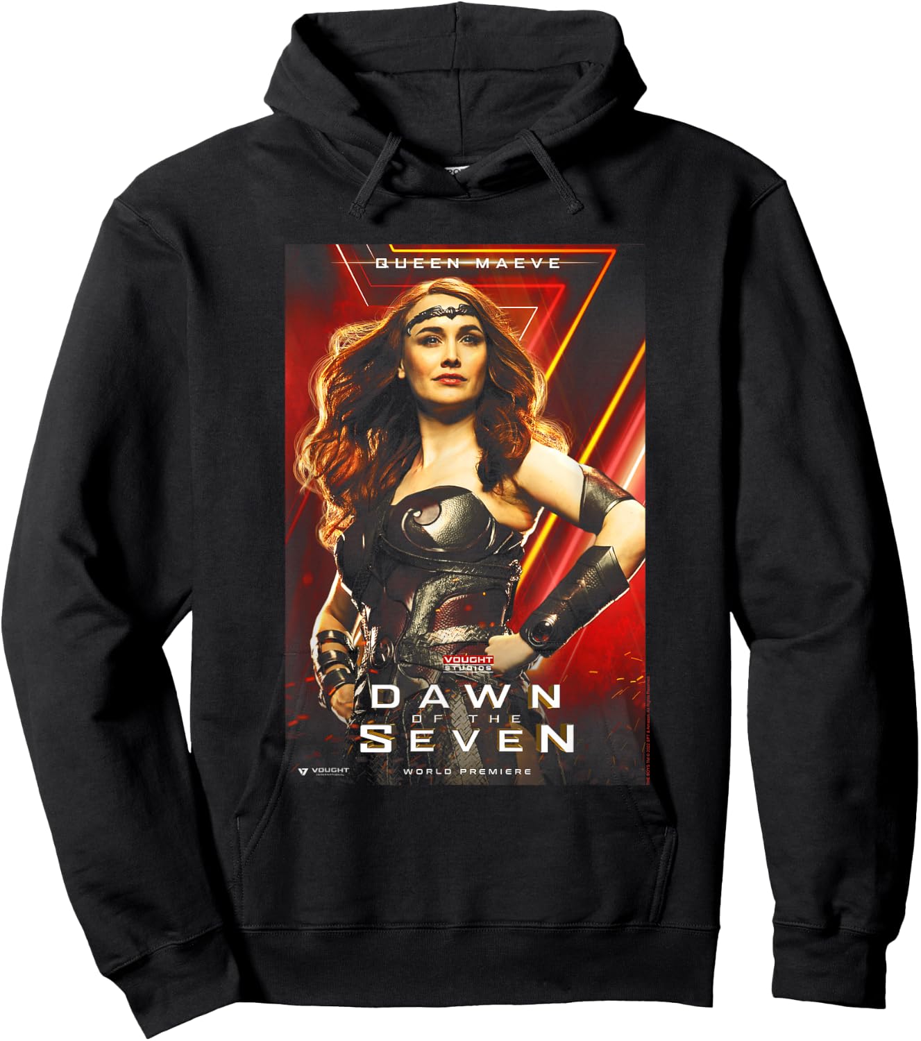 The Boys Queen Maeve Vought Poster Superhero TV Show Hoodie - Hoodie | Black