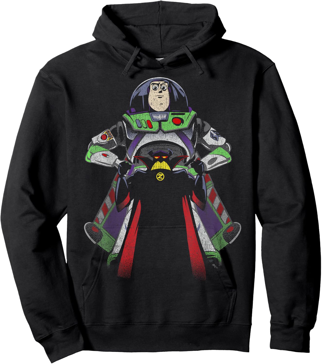 Disney Pixar Toy Story Buzz VS Zurg Hoodie - Hoodie | Black