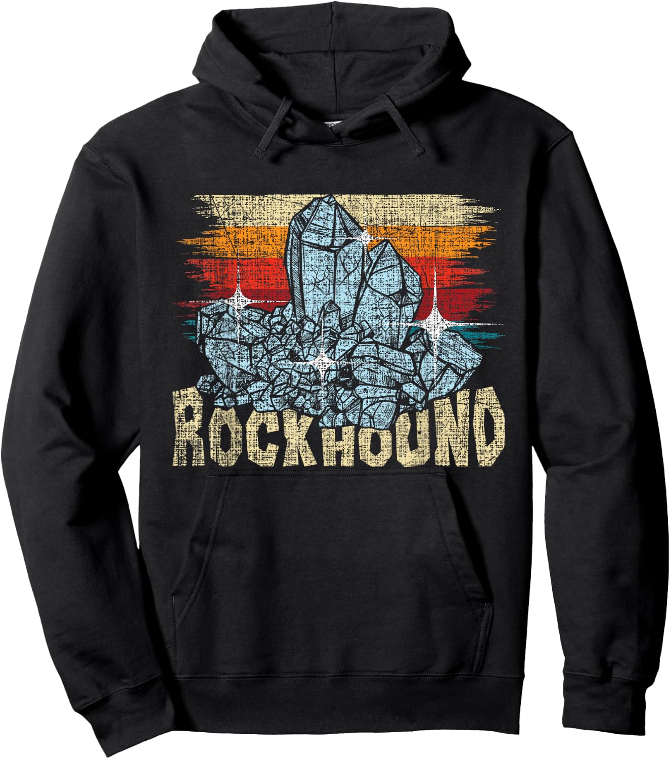 Rockhound - Rock Collector Geode Hunter Geology Geologist Hoodie - Hoodie | Black