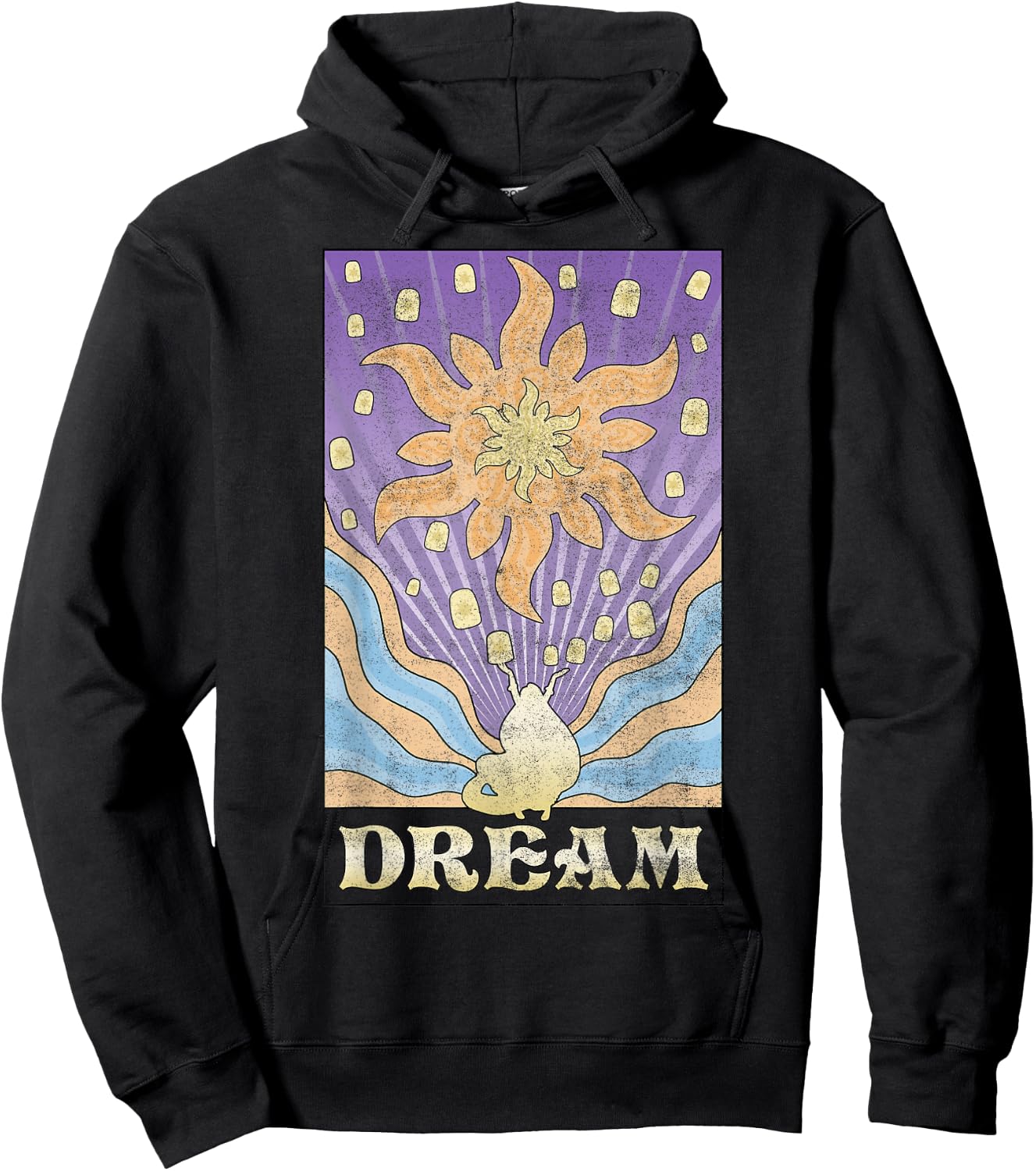Disney Tangled Dream Festival Poster Small Hoodie - Hoodie | Black