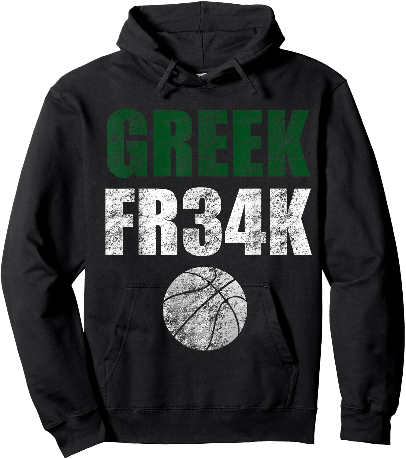 Greek FR34K Milwaukee Wisconsin Basketball Championship Hoodie - Hoodie | Black