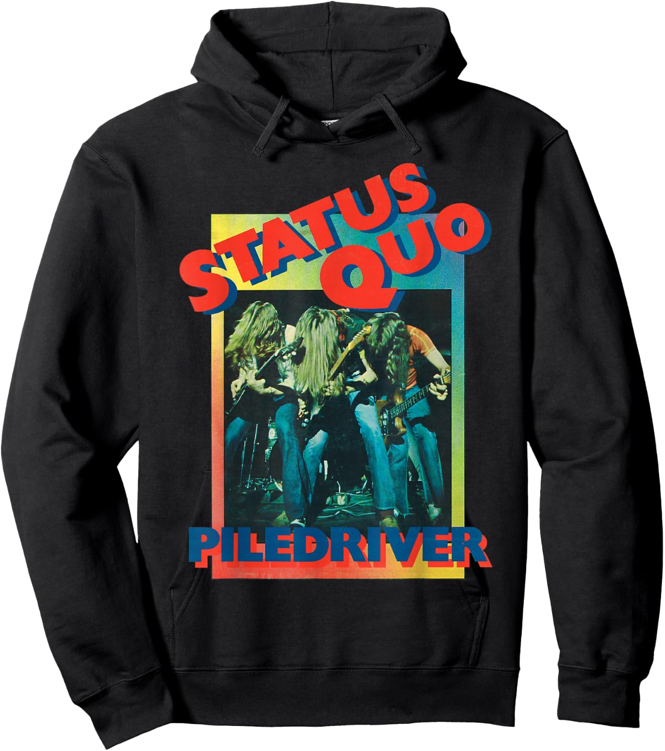 Status Quo - Piledriver Gradient Hoodie - Hoodie | Black
