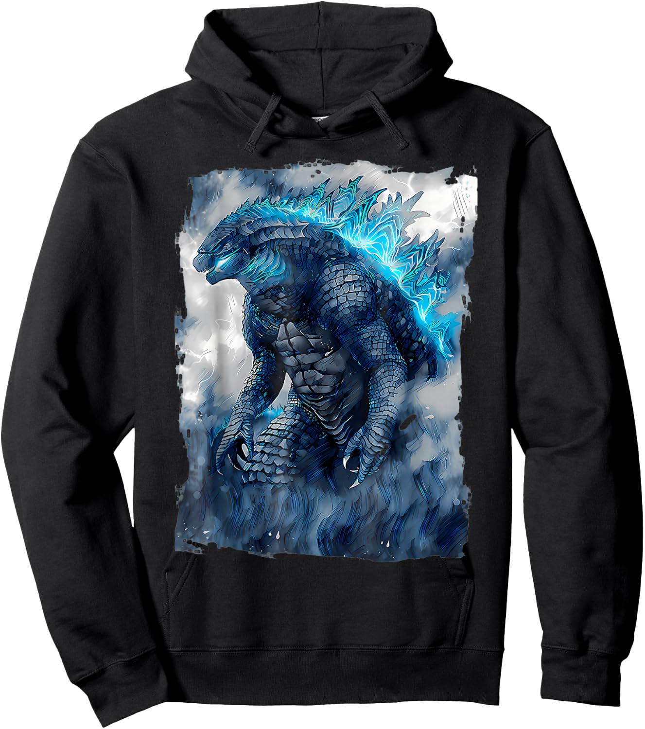 T-Shirt Hoodie - Hoodie | Black