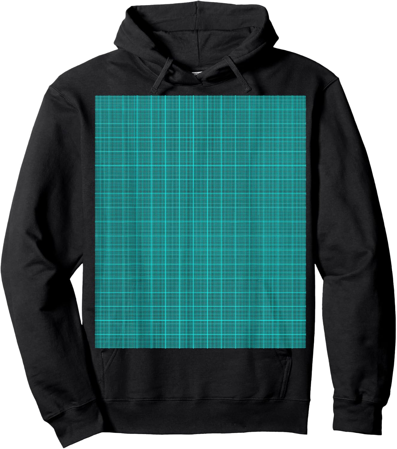 Graph Paper Grid Guides To Plot Graphs of Functions Data Fun Hoodie - Hoodie | Black
