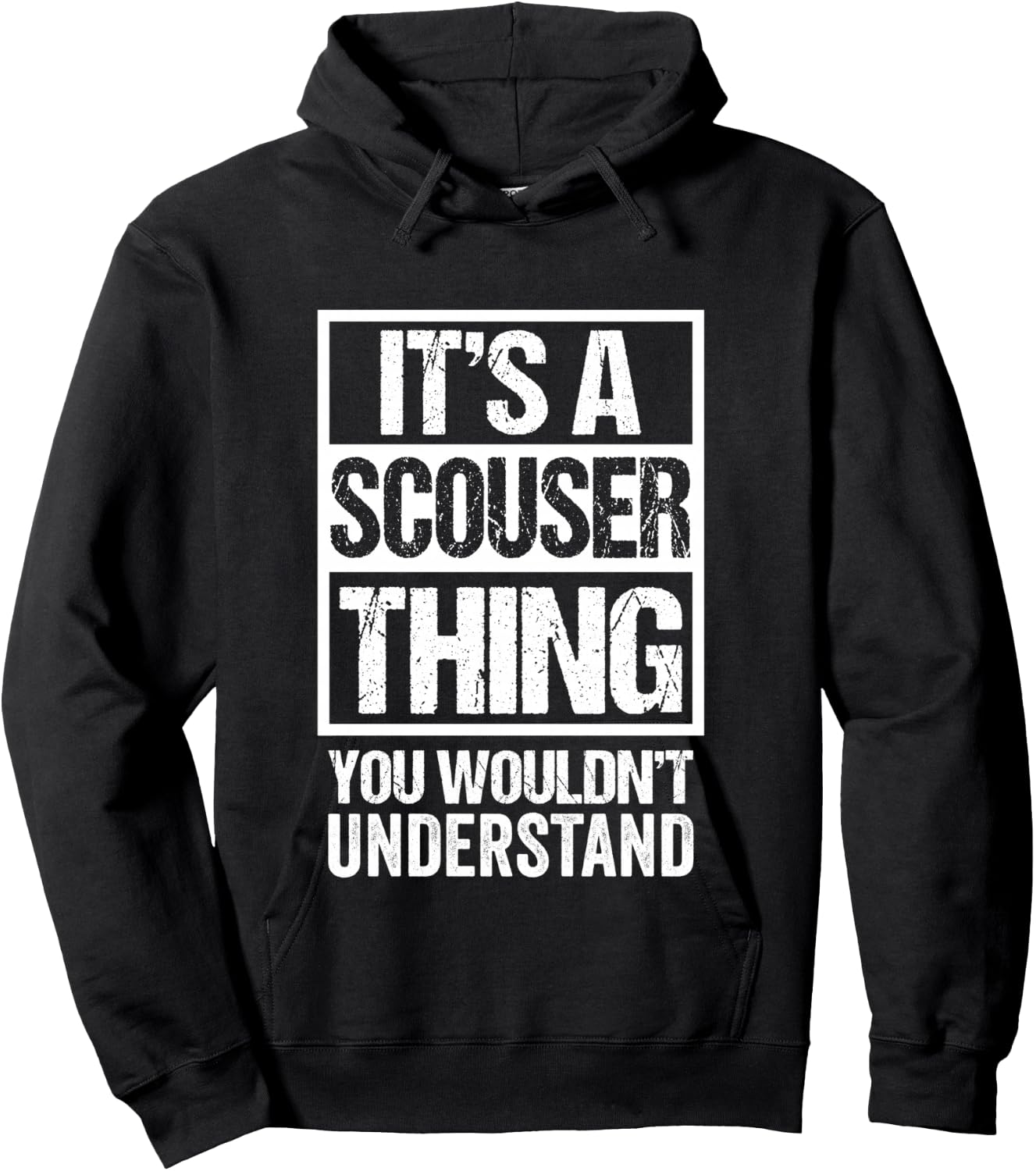 It's A Scouser Thing You Wouldn't Understand Liverpool Hoodie - Hoodie | Black