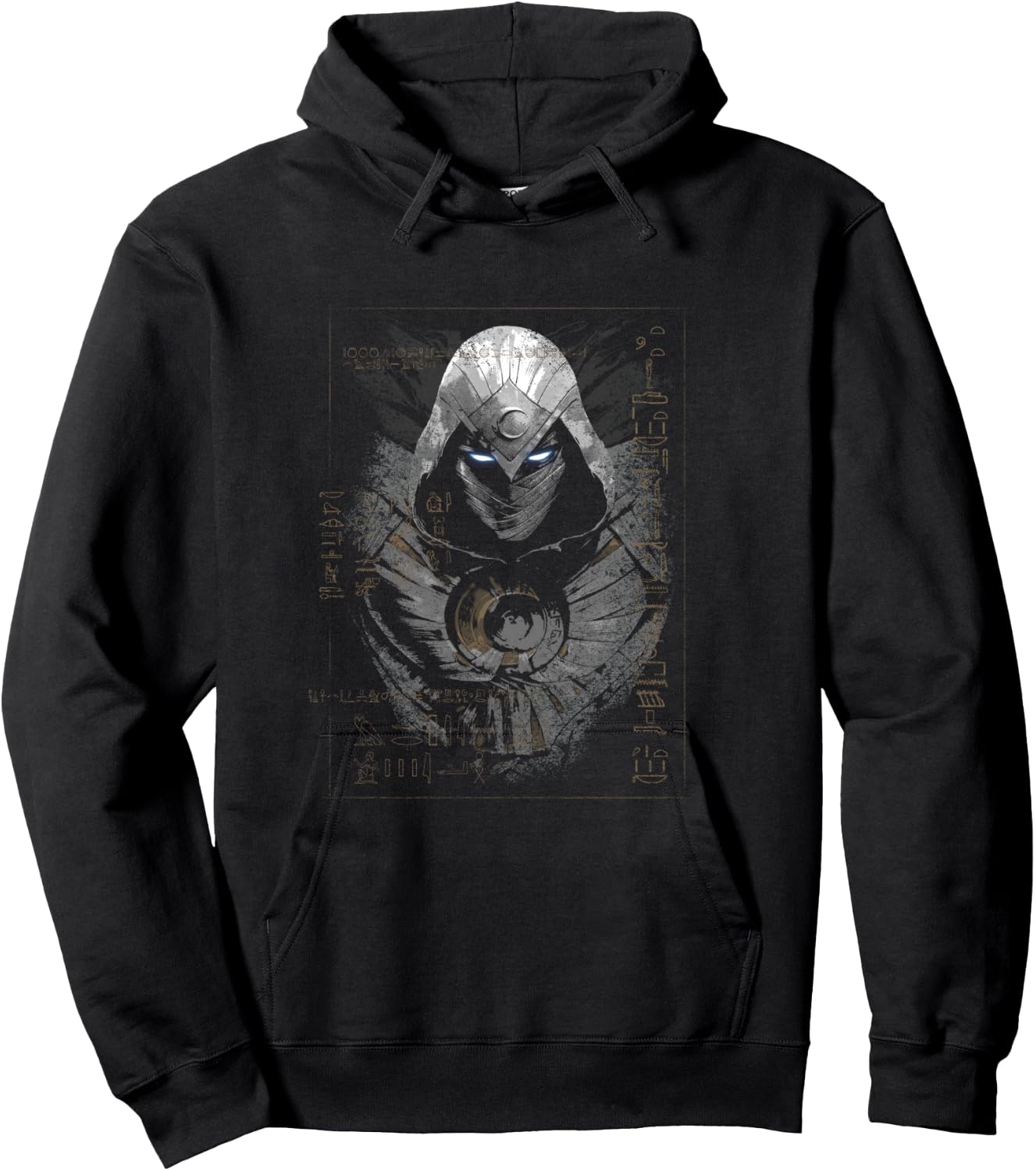 Marvel Moon Knight Ancient Glyphs Hoodie - Hoodie | Black